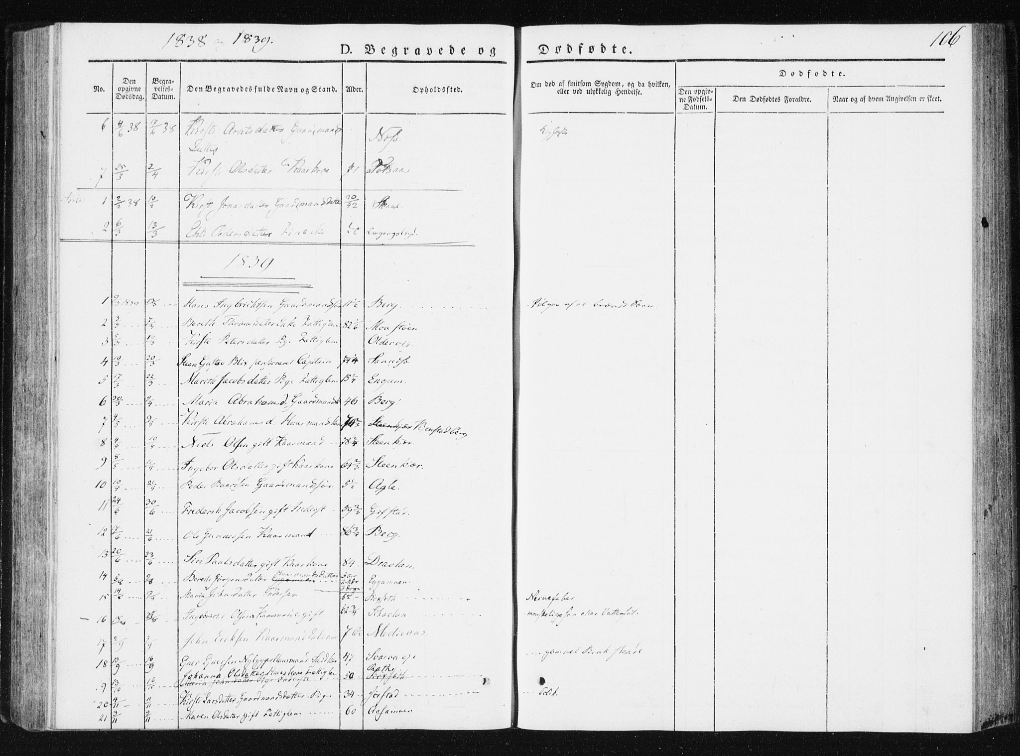 Ministerialprotokoller, klokkerbøker og fødselsregistre - Nord-Trøndelag, SAT/A-1458/749/L0470: Parish register (official) no. 749A04, 1834-1853, p. 106