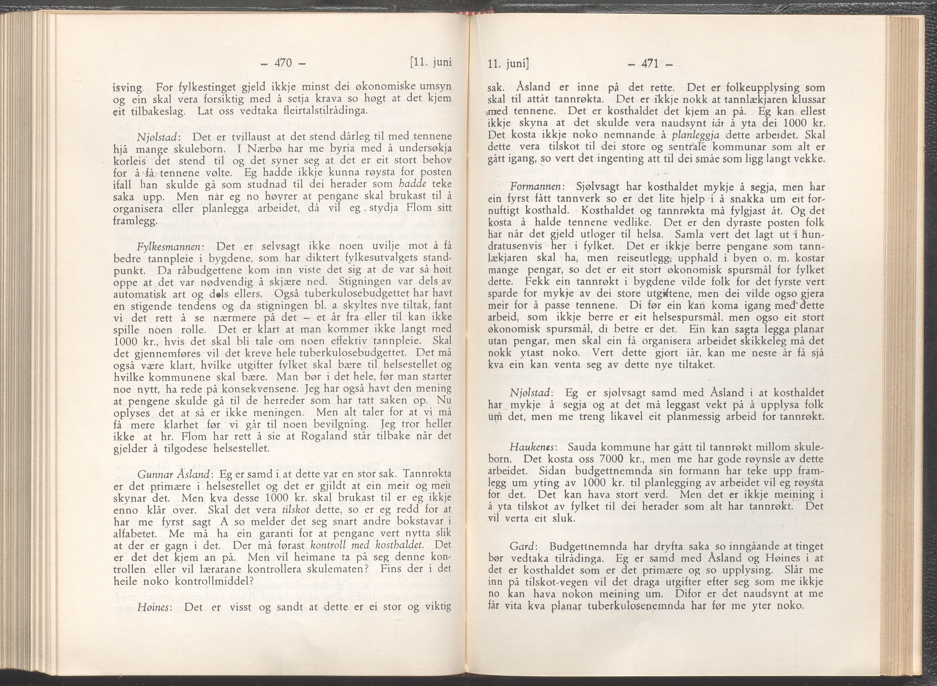 Rogaland fylkeskommune - Fylkesrådmannen , IKAR/A-900/A/Aa/Aaa/L0055: Møtebok , 1936, p. 470-471