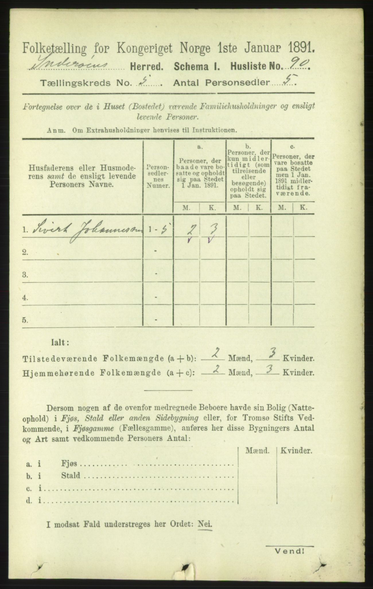 RA, 1891 census for 1729 Inderøy, 1891, p. 2764