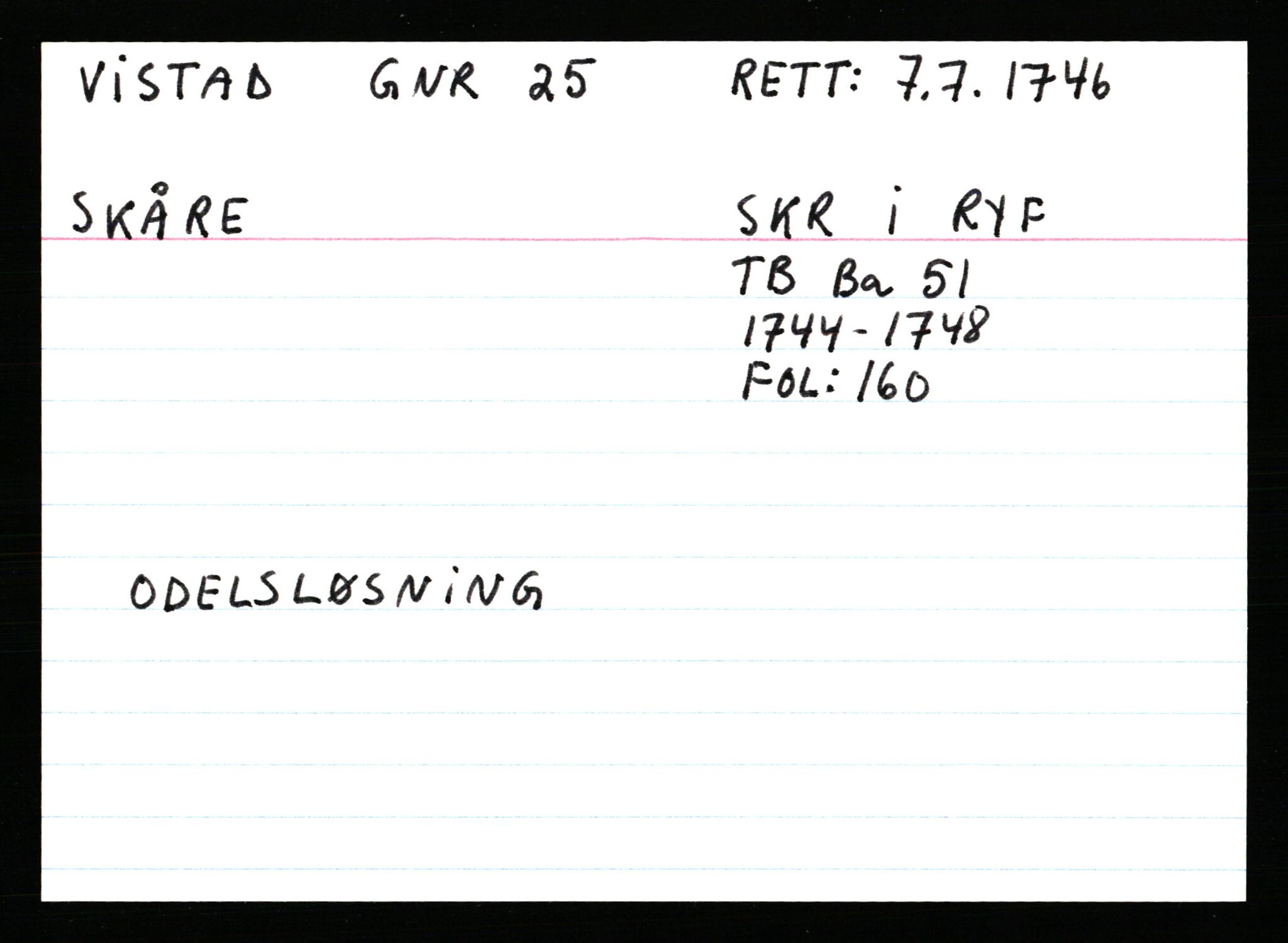 Statsarkivet i Stavanger, AV/SAST-A-101971/03/Y/Ym/L0067: Åstedskort sortert etter gårdsnavn: Vik - Vold, 1600-1950, p. 537
