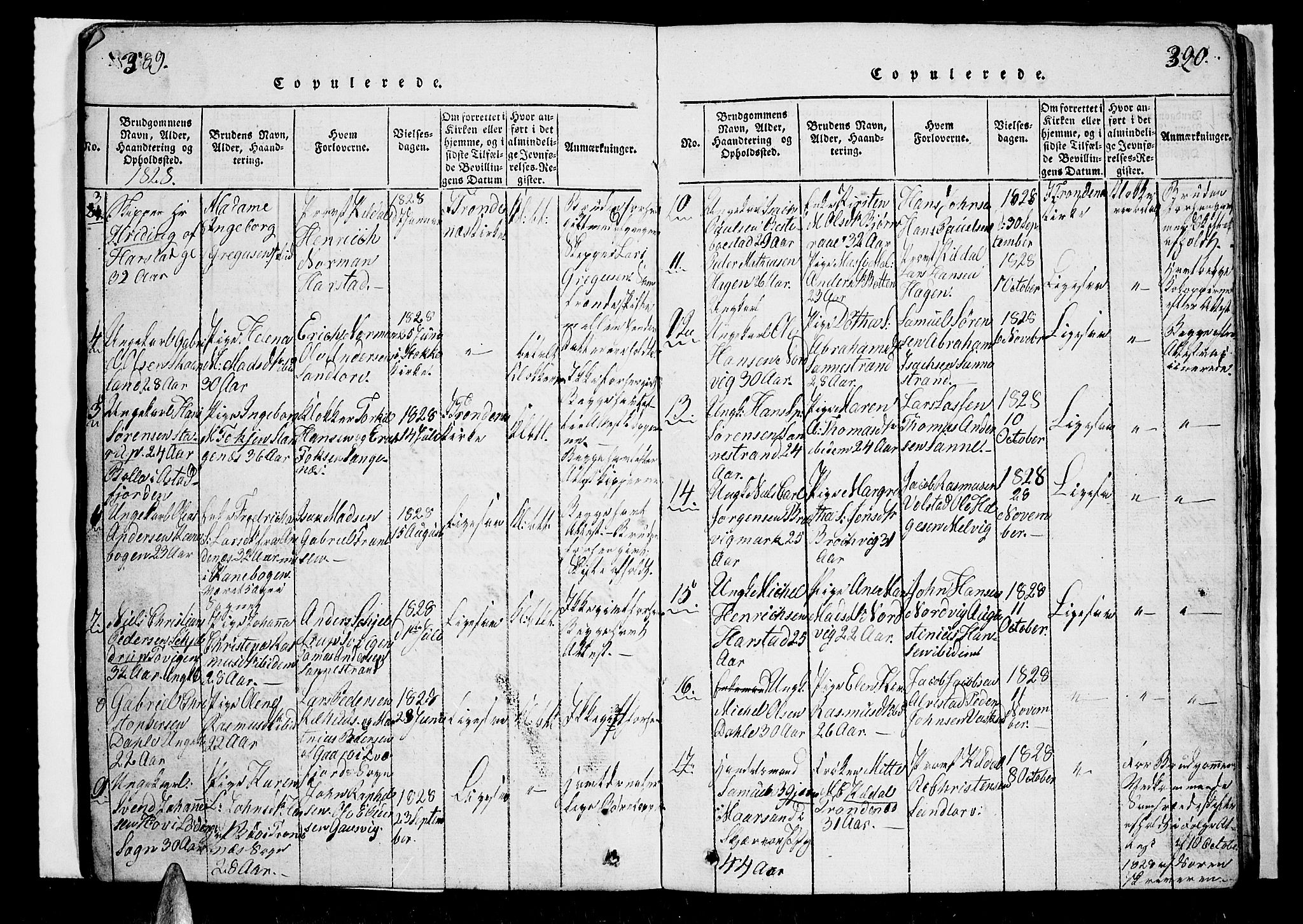 Trondenes sokneprestkontor, SATØ/S-1319/H/Hb/L0003klokker: Parish register (copy) no. 3, 1820-1834, p. 389-390