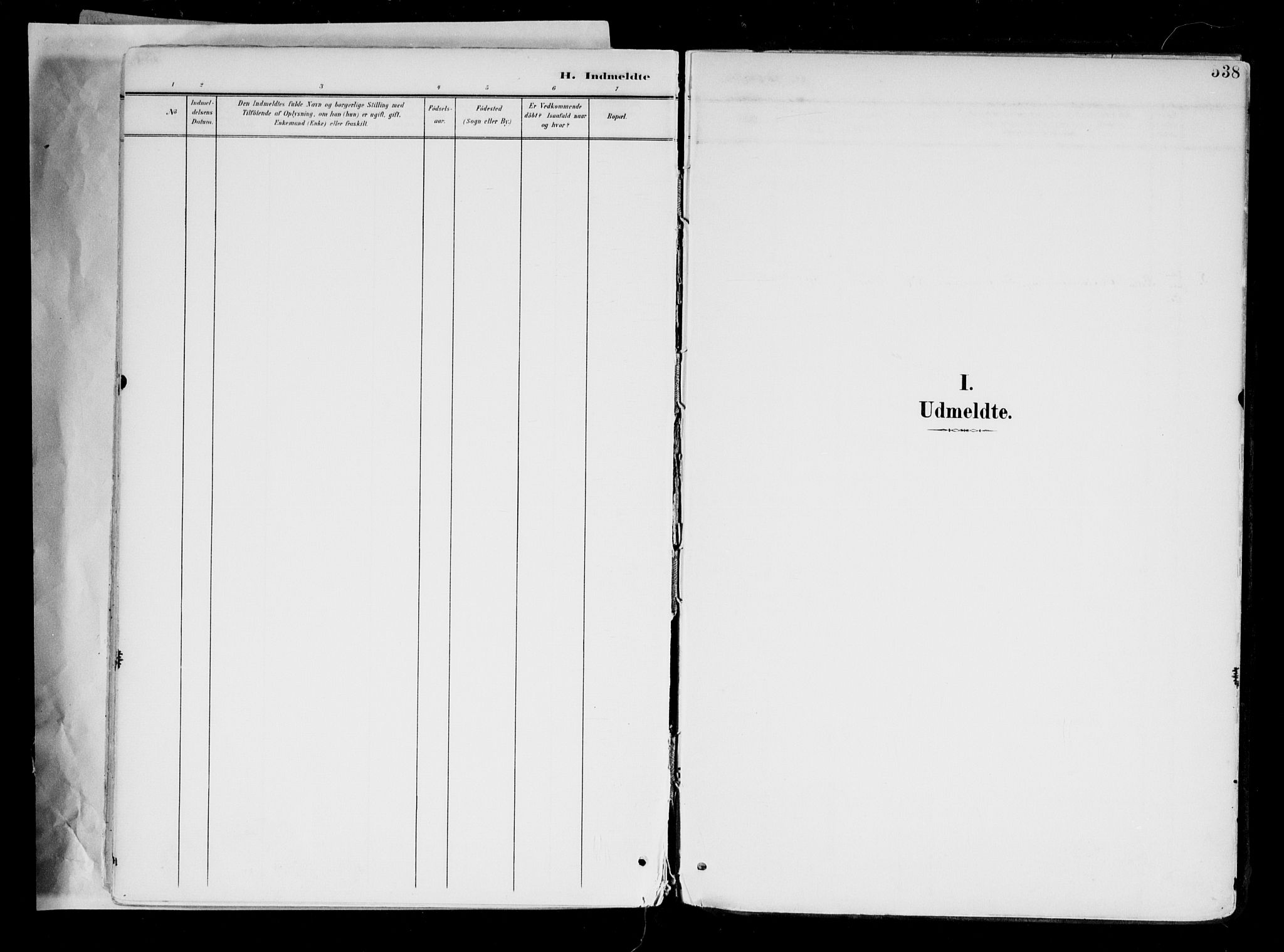Moss prestekontor Kirkebøker, AV/SAO-A-2003/F/Fb/L0004: Parish register (official) no. II 4, 1902-1912, p. 538