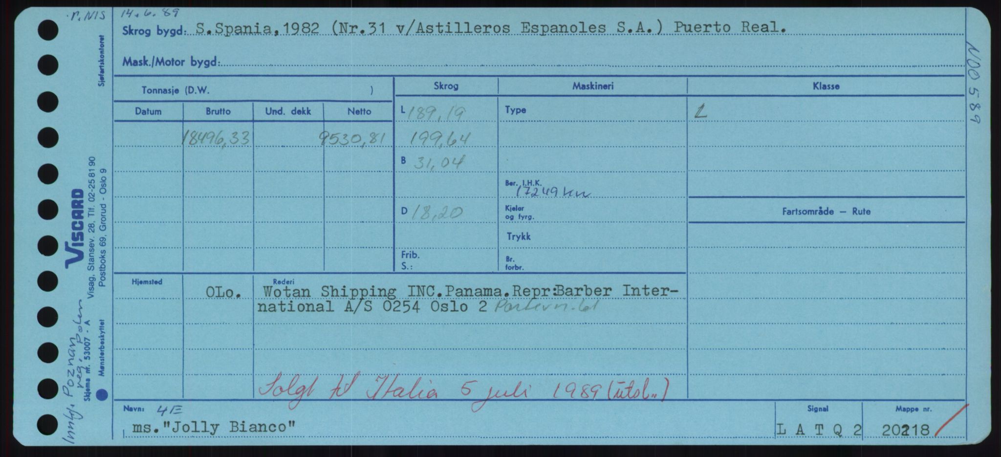 Sjøfartsdirektoratet med forløpere, Skipsmålingen, AV/RA-S-1627/H/Hd/L0019: Fartøy, J, p. 517