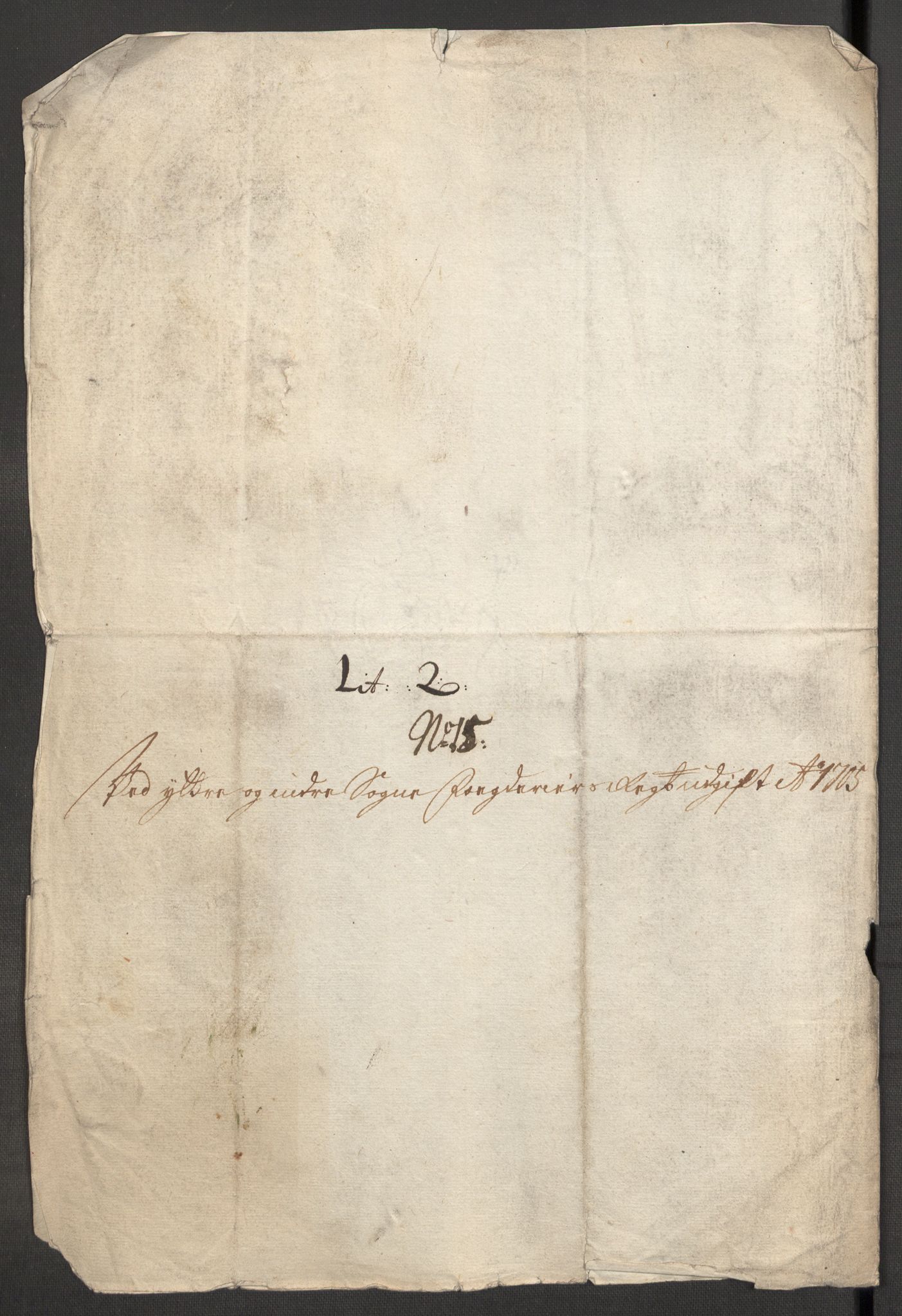 Rentekammeret inntil 1814, Reviderte regnskaper, Fogderegnskap, AV/RA-EA-4092/R52/L3314: Fogderegnskap Sogn, 1705-1707, p. 183