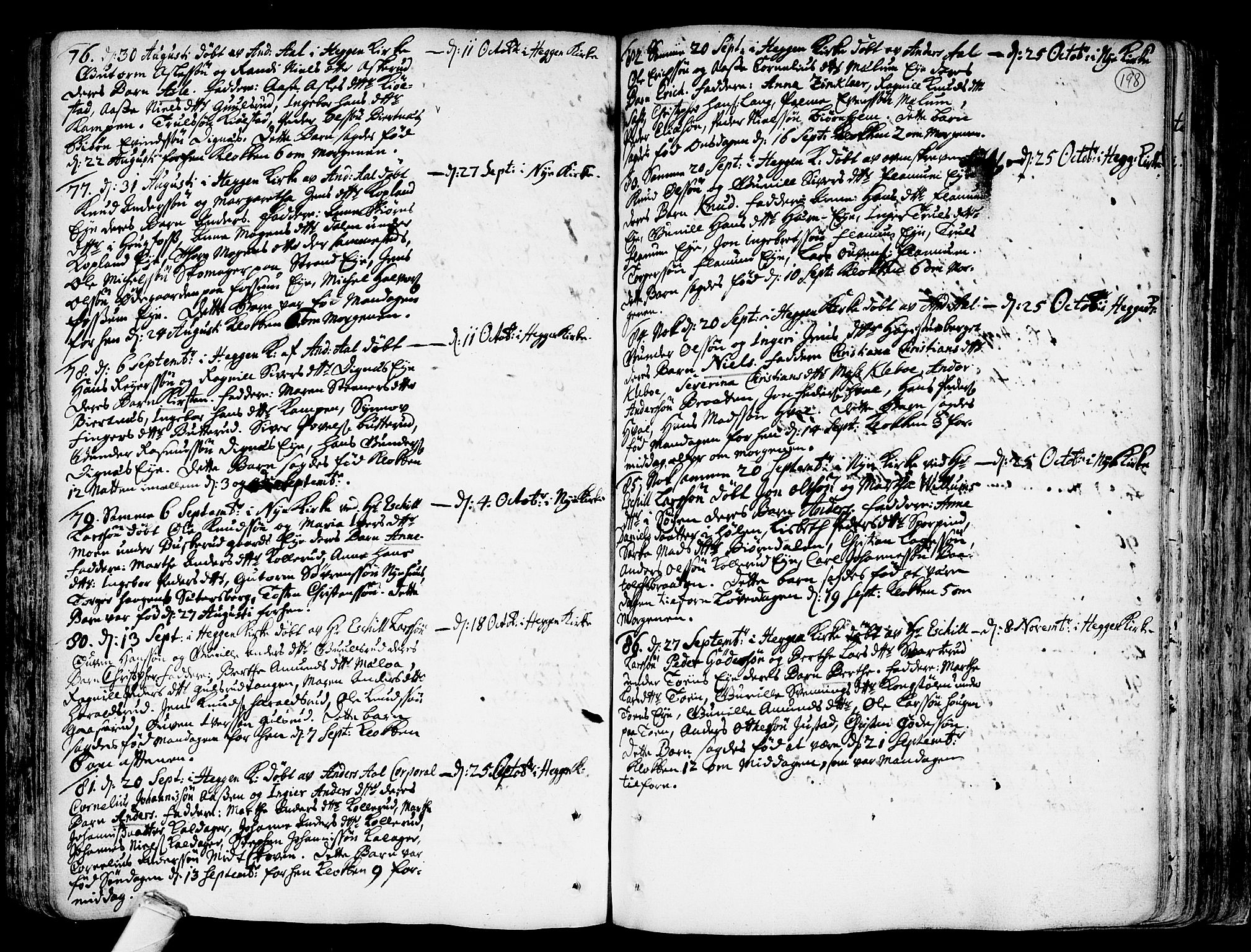 Modum kirkebøker, AV/SAKO-A-234/F/Fa/L0001: Parish register (official) no. 1, 1712-1740, p. 198