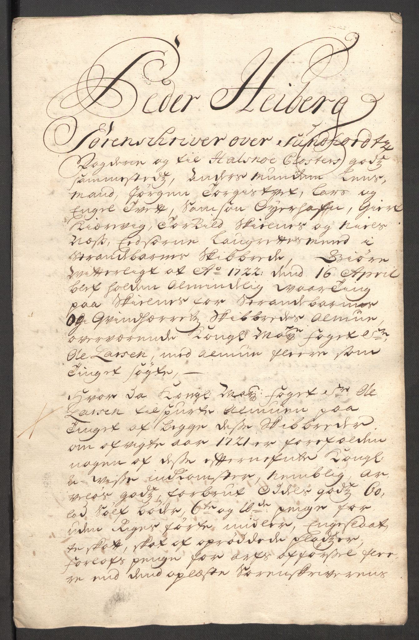 Rentekammeret inntil 1814, Reviderte regnskaper, Fogderegnskap, AV/RA-EA-4092/R48/L3000: Fogderegnskap Sunnhordland og Hardanger, 1721, p. 161