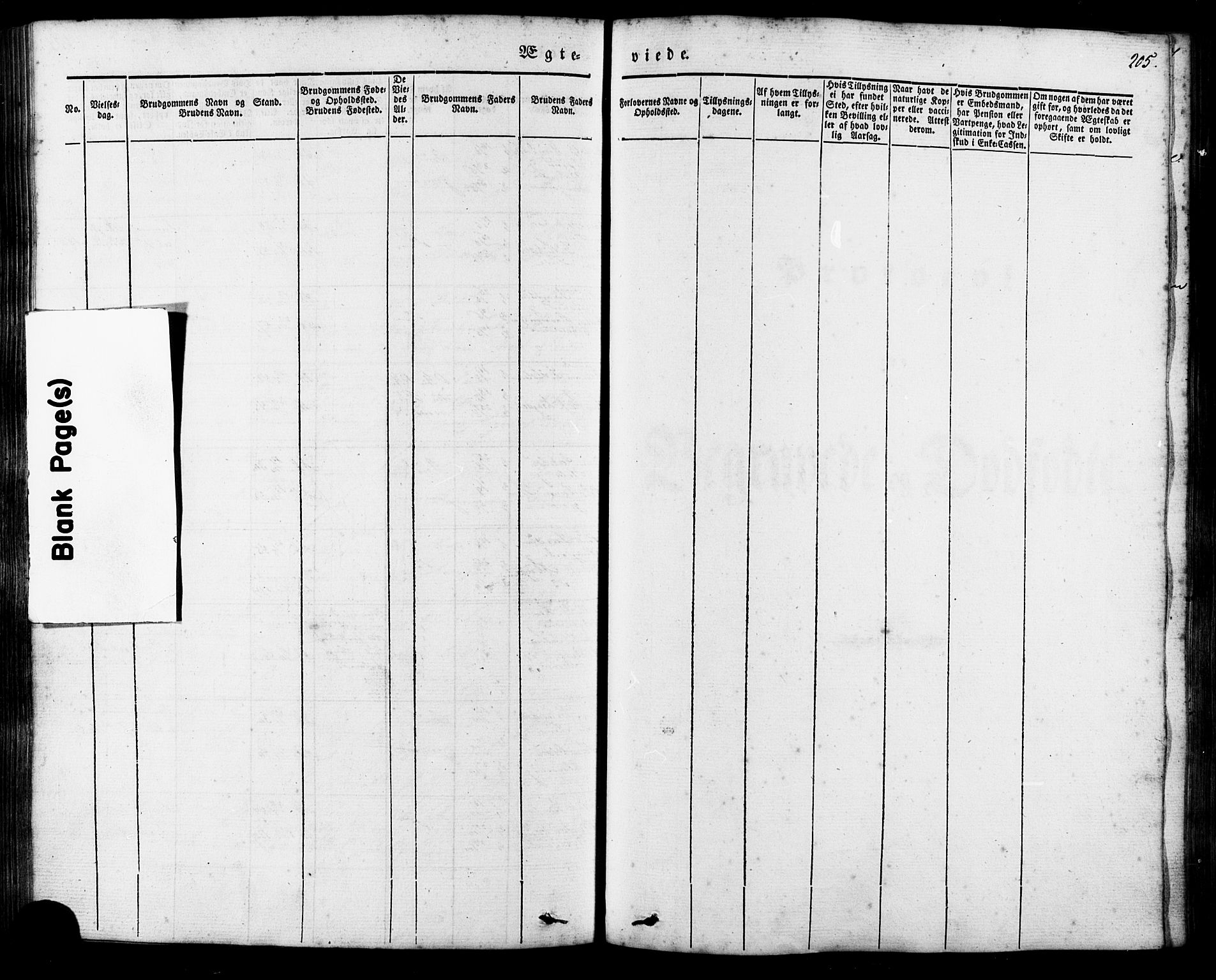 Ministerialprotokoller, klokkerbøker og fødselsregistre - Møre og Romsdal, AV/SAT-A-1454/503/L0034: Parish register (official) no. 503A02, 1841-1884, p. 205