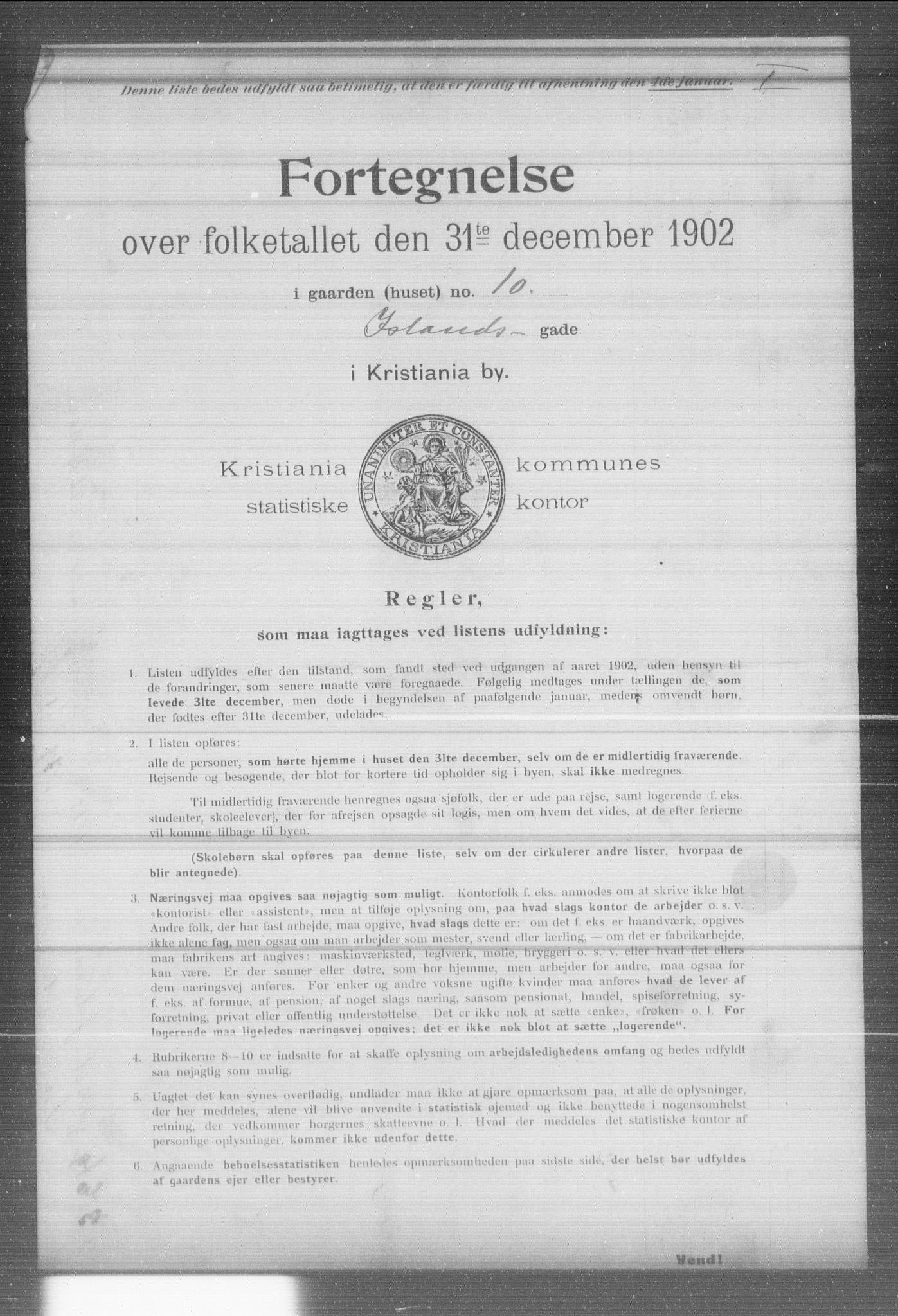 OBA, Municipal Census 1902 for Kristiania, 1902, p. 8531