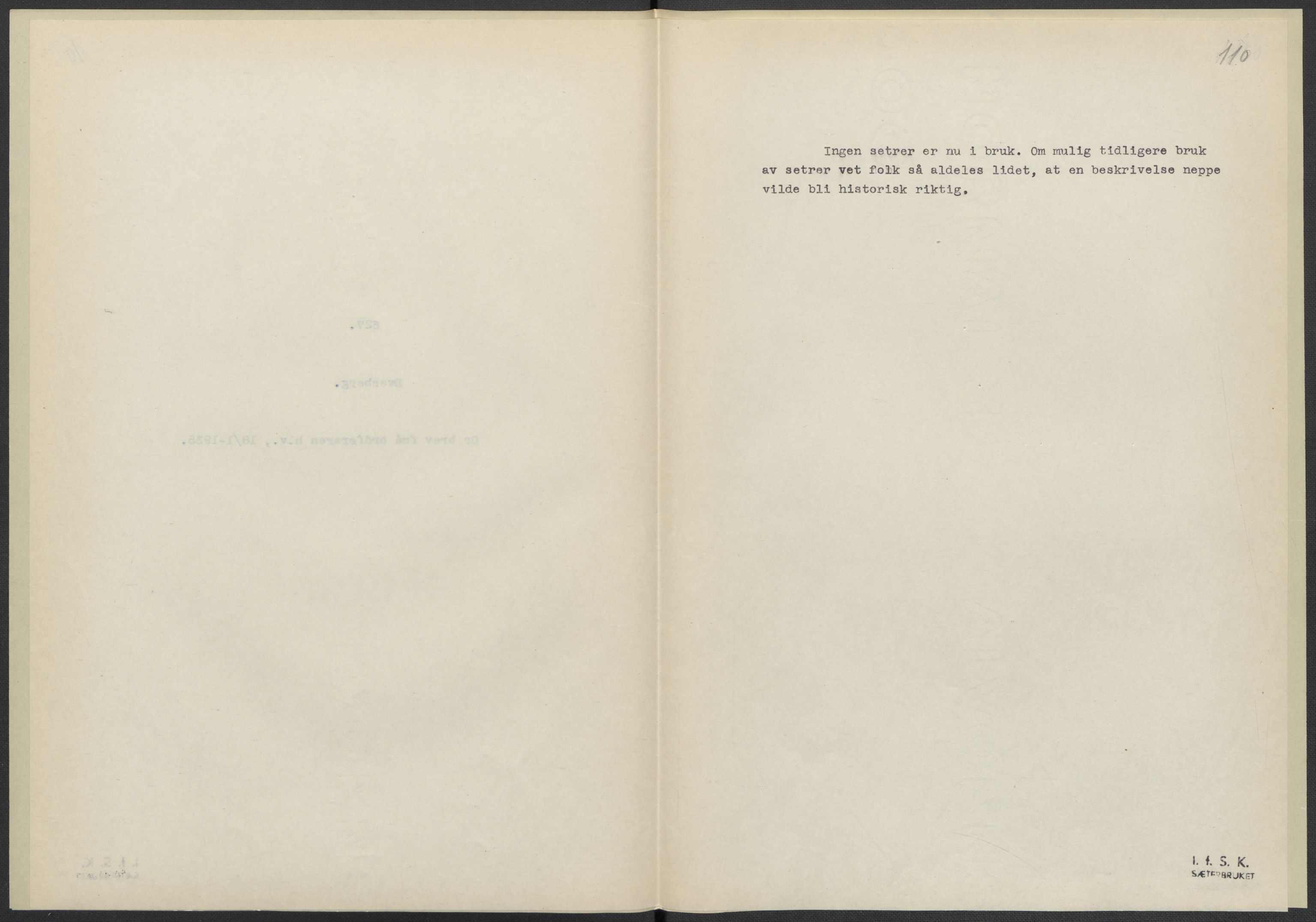 Instituttet for sammenlignende kulturforskning, RA/PA-0424/F/Fc/L0016/0003: Eske B16: / Nordland (perm XLVIII), 1932-1937, p. 110