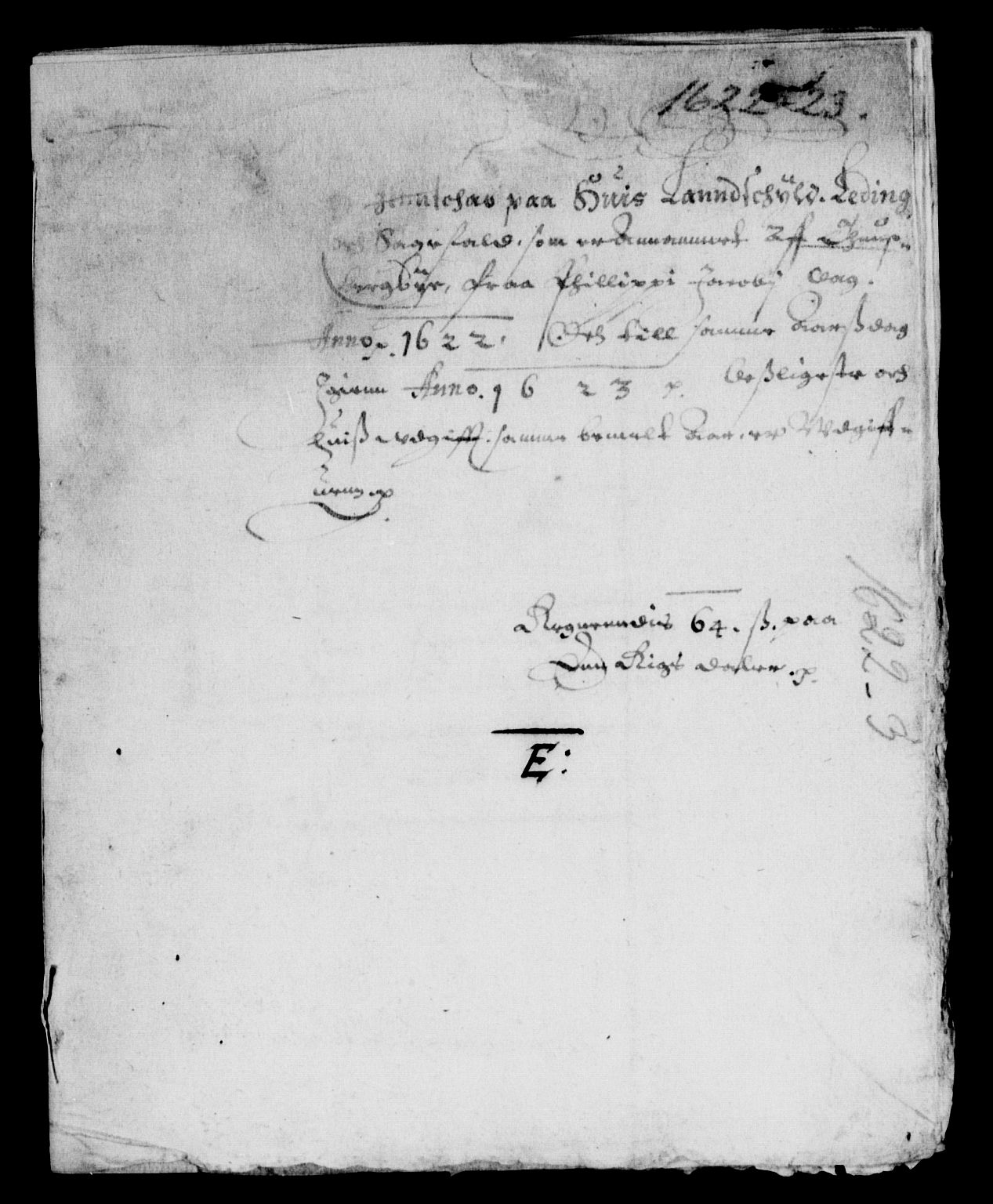 Rentekammeret inntil 1814, Reviderte regnskaper, Lensregnskaper, AV/RA-EA-5023/R/Rb/Rbo/L0006: Tønsberg len, 1621-1625