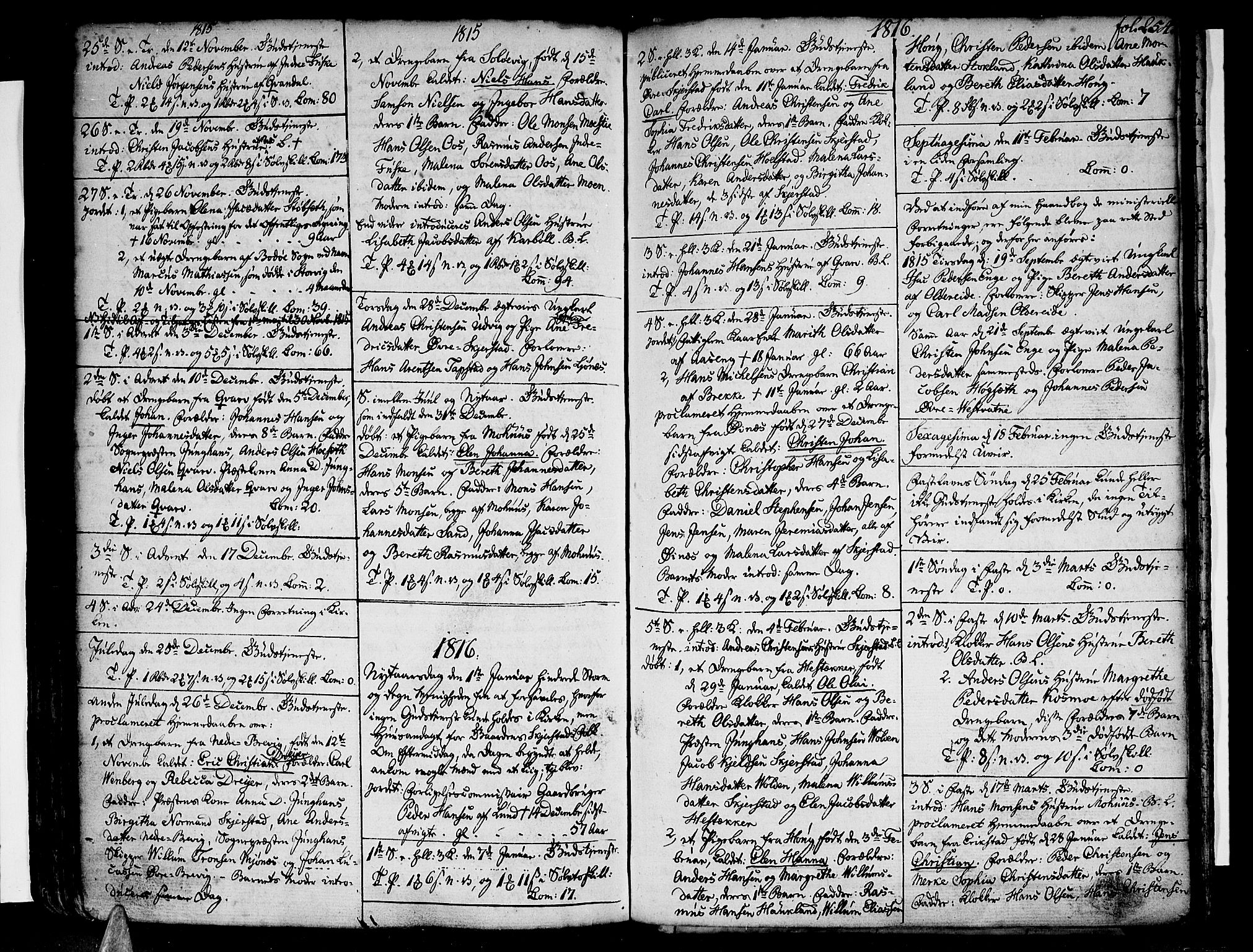 Ministerialprotokoller, klokkerbøker og fødselsregistre - Nordland, SAT/A-1459/852/L0735: Parish register (official) no. 852A05, 1762-1820, p. 254