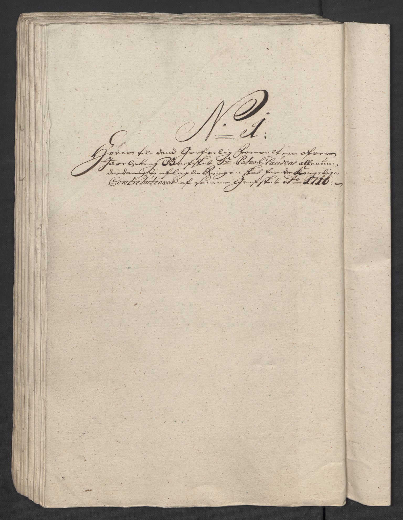 Rentekammeret inntil 1814, Reviderte regnskaper, Fogderegnskap, RA/EA-4092/R32/L1880: Fogderegnskap Jarlsberg grevskap, 1716, p. 111