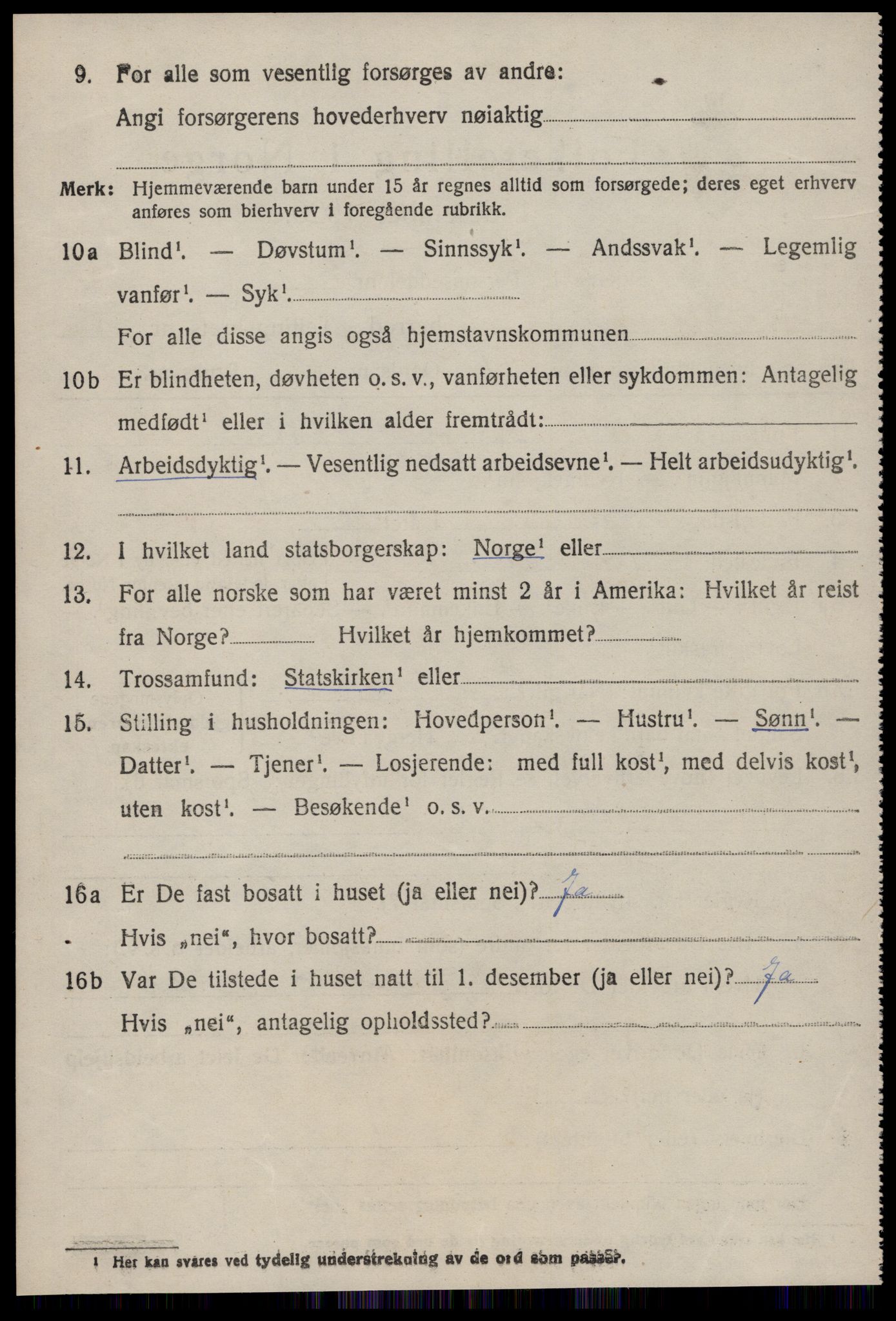 SAT, 1920 census for Sykkylven, 1920, p. 4242