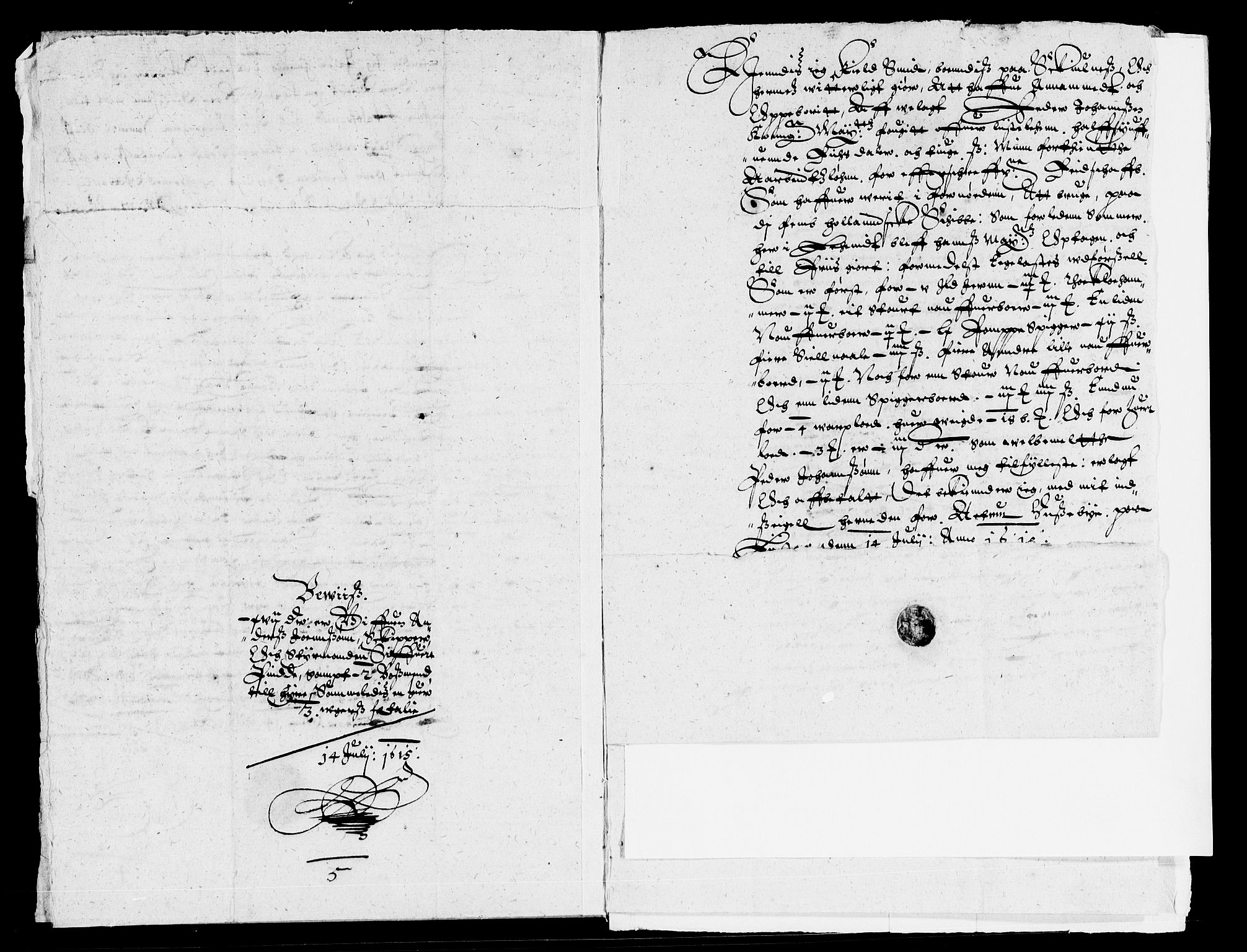 Rentekammeret inntil 1814, Reviderte regnskaper, Lensregnskaper, RA/EA-5023/R/Rb/Rbr/L0004: Lista len, 1613-1616