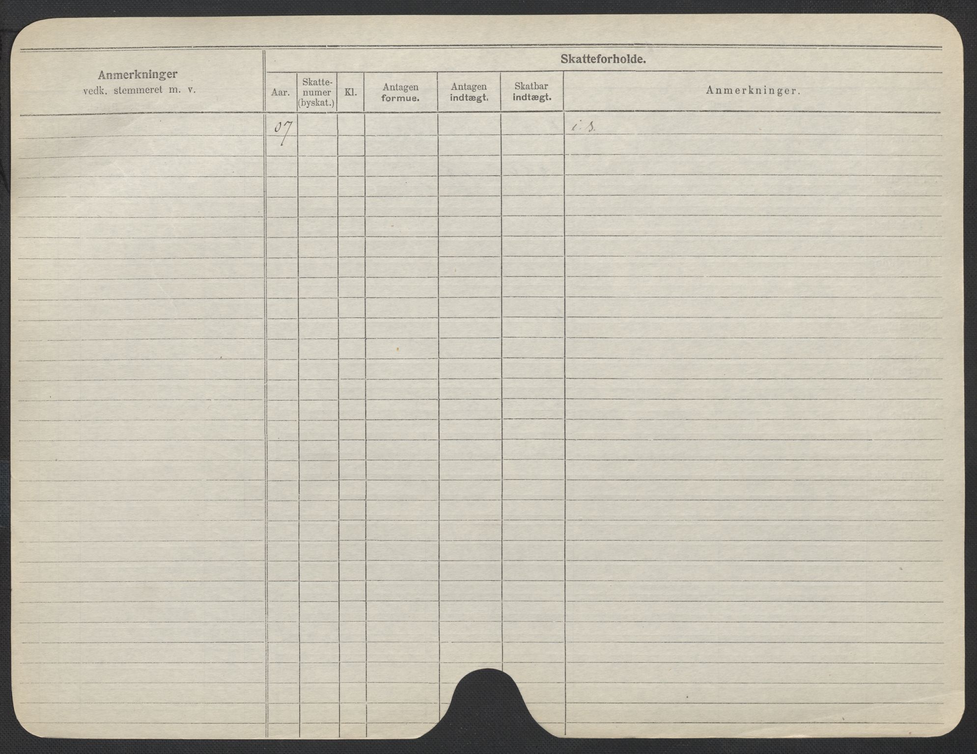 Oslo folkeregister, Registerkort, AV/SAO-A-11715/F/Fa/Fac/L0017: Kvinner, 1906-1914, p. 613b