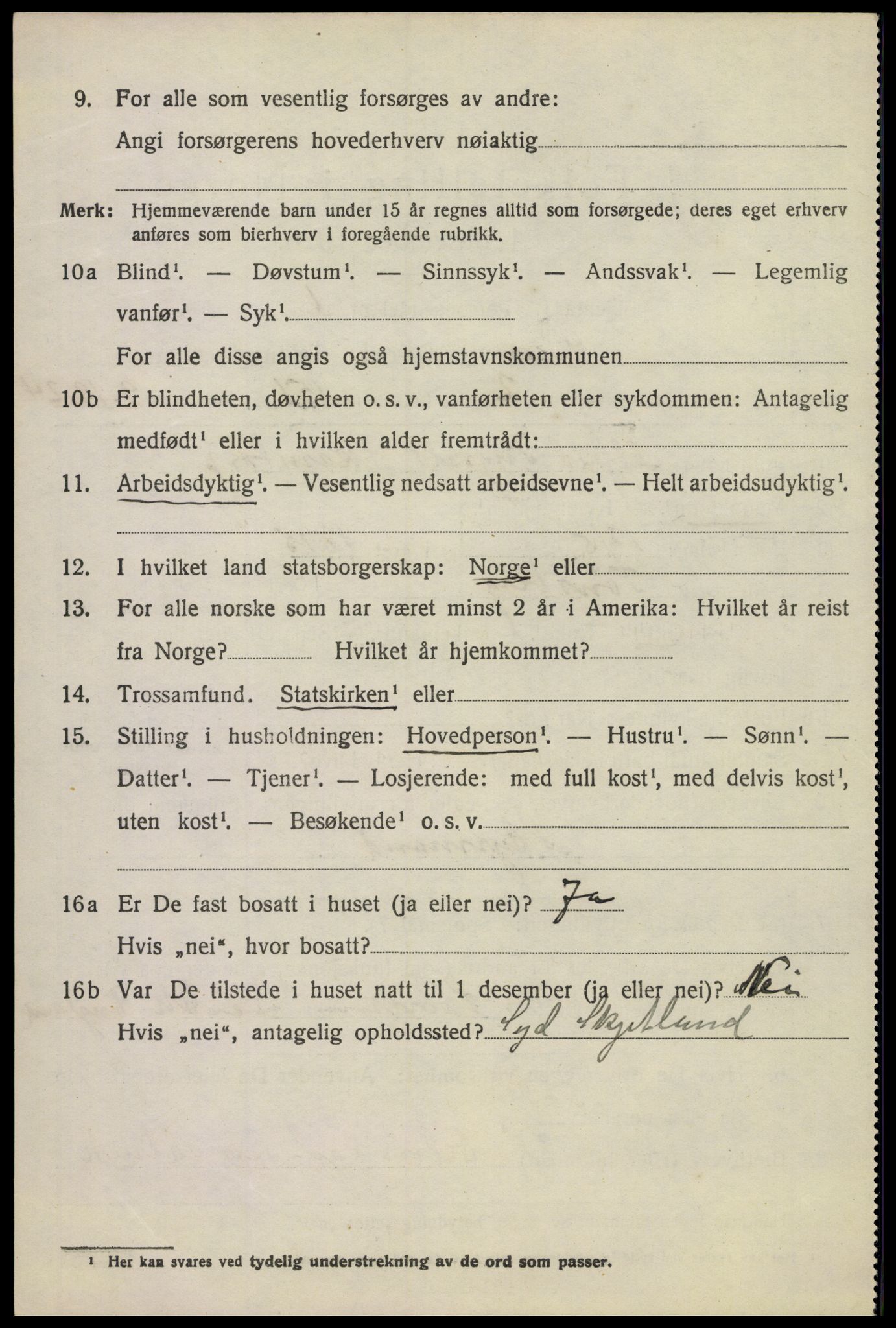 SAKO, 1920 census for Sem, 1920, p. 11204