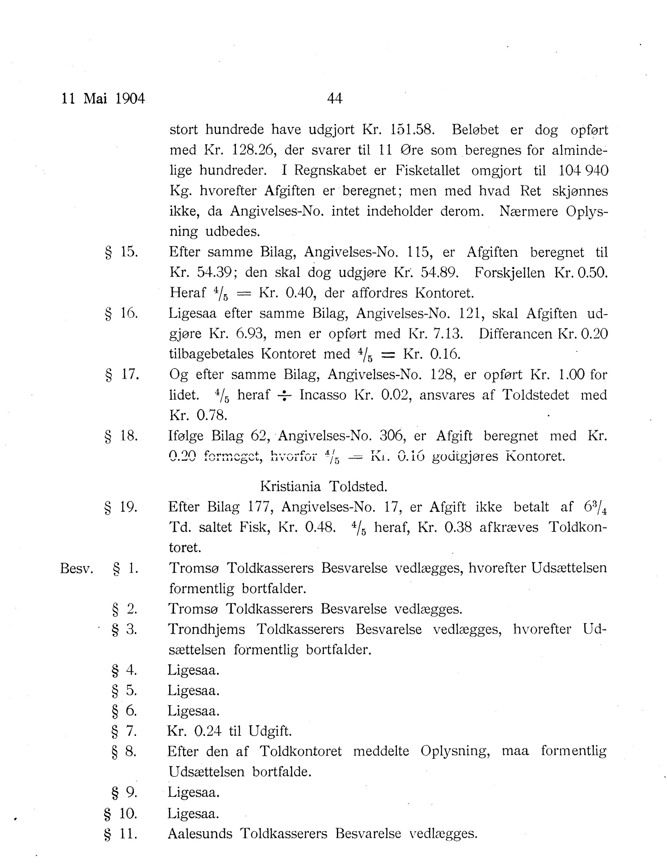 Nordland Fylkeskommune. Fylkestinget, AIN/NFK-17/176/A/Ac/L0027: Fylkestingsforhandlinger 1904, 1904