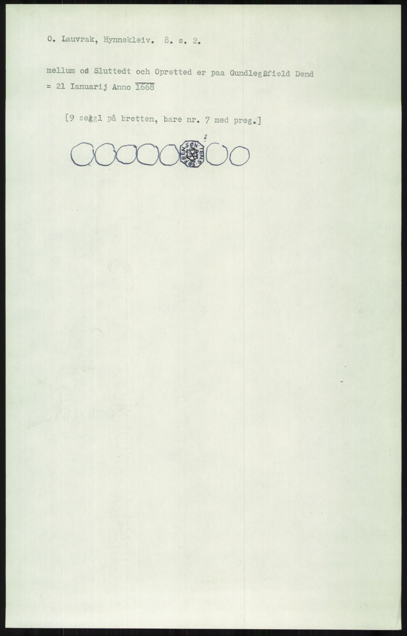 Samlinger til kildeutgivelse, Diplomavskriftsamlingen, AV/RA-EA-4053/H/Ha, p. 3103