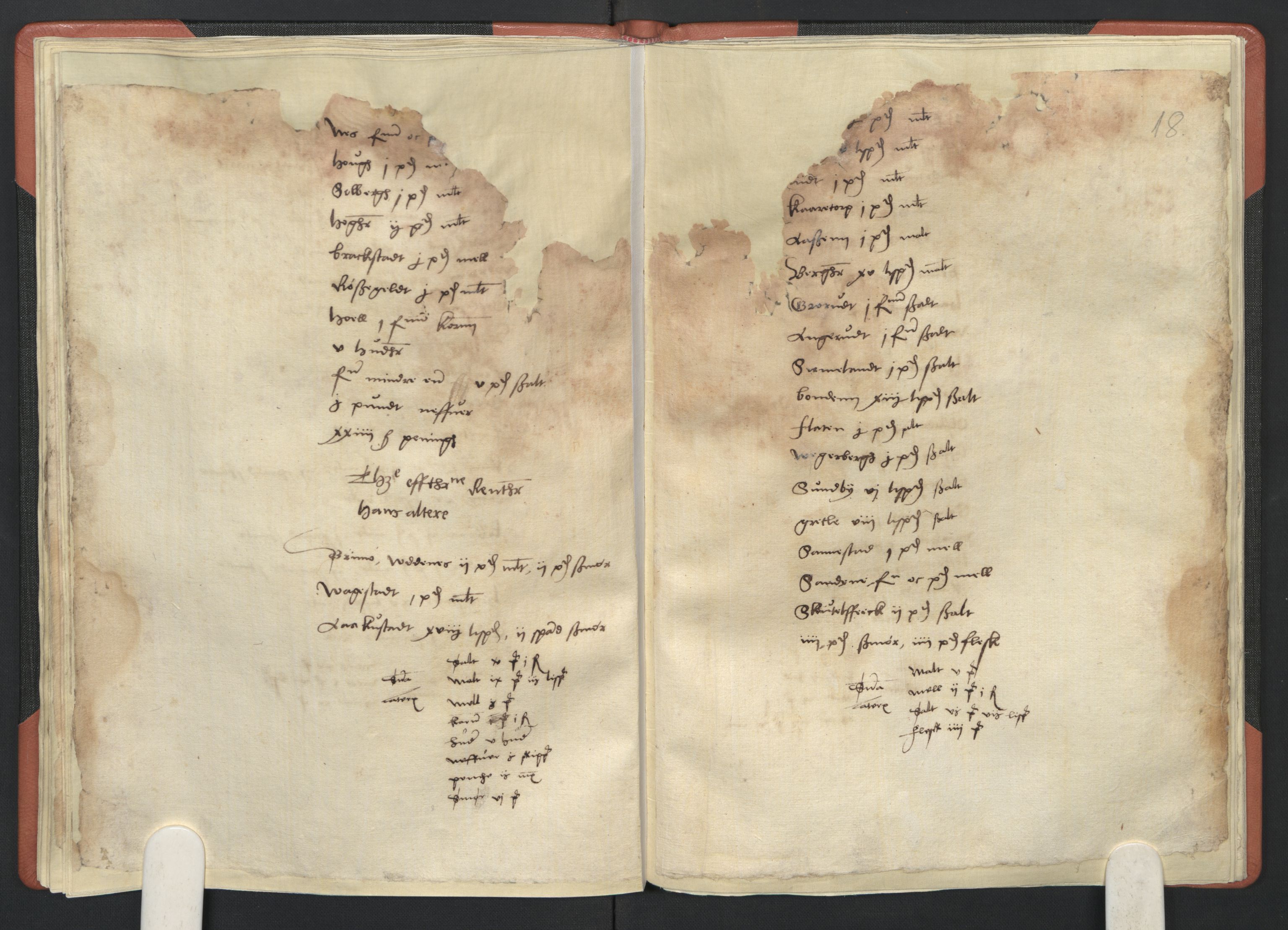 Rentekammeret inntil 1814, Reviderte regnskaper, Lensregnskaper, AV/RA-EA-5023/R/Ra/L0016: Kirke- og klostergods, kommunegods m.m., 1549-1555;   Bergverksregnskap, 1540-1541, 1540-1555