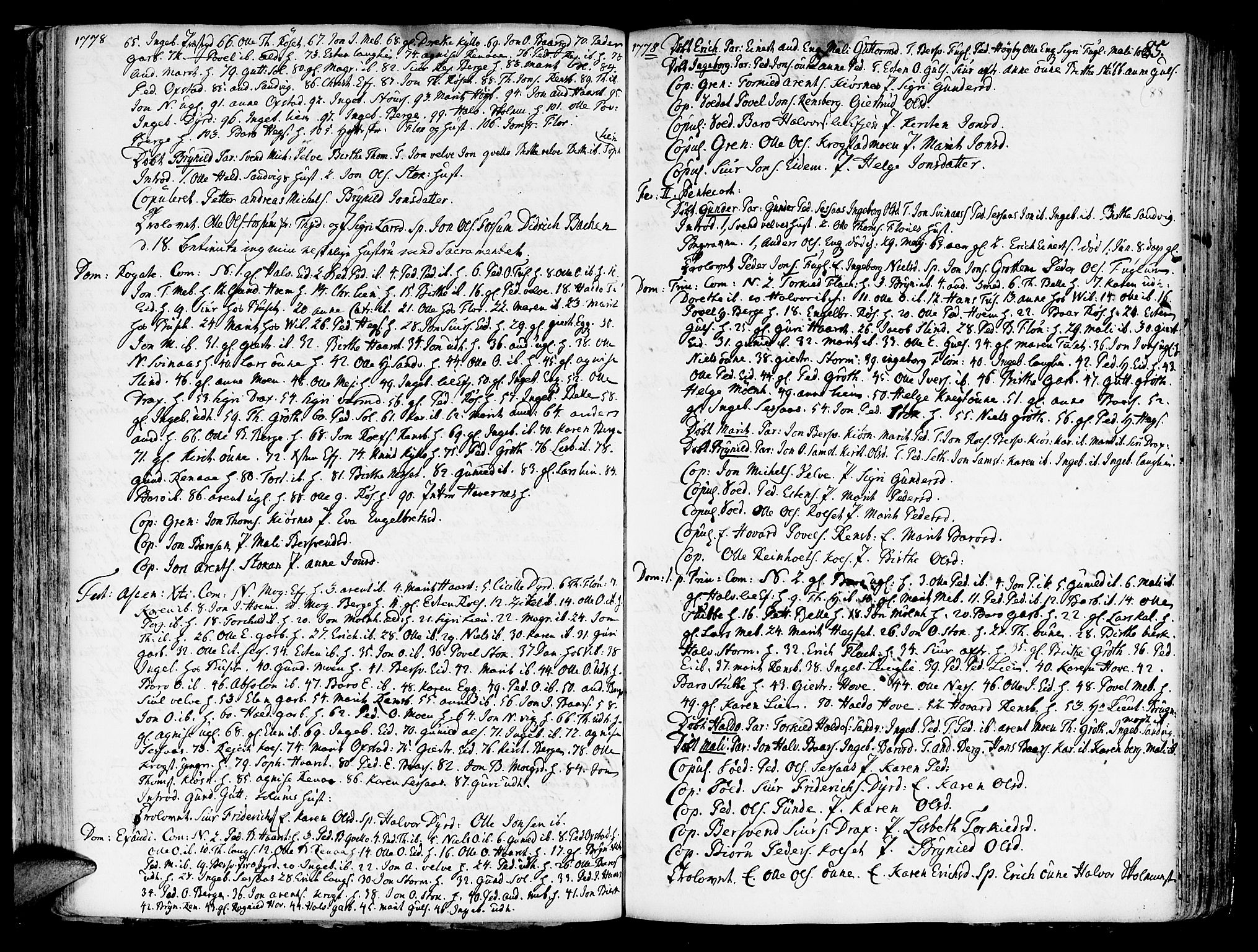 Ministerialprotokoller, klokkerbøker og fødselsregistre - Sør-Trøndelag, AV/SAT-A-1456/695/L1138: Parish register (official) no. 695A02 /1, 1757-1801, p. 88