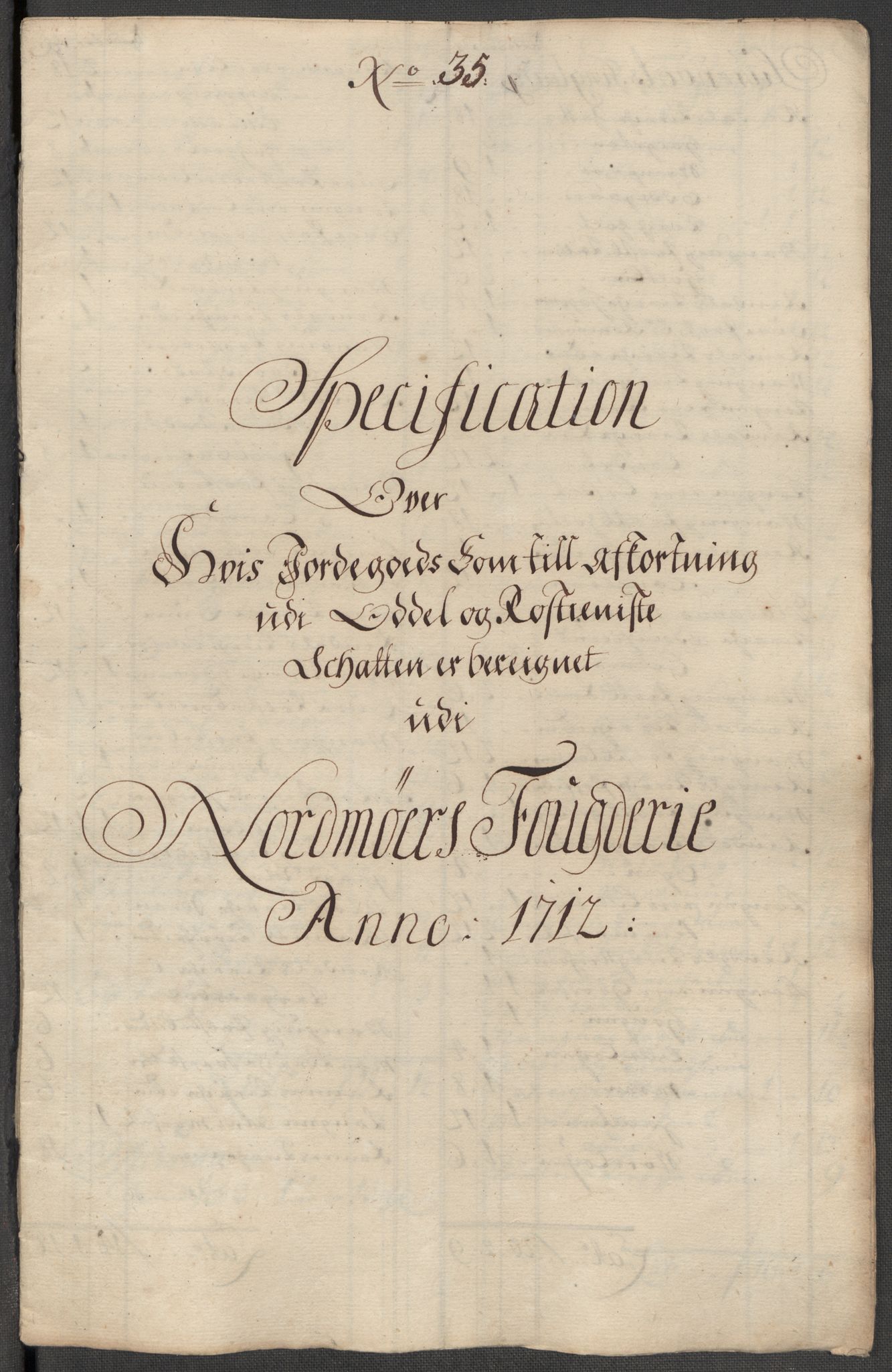 Rentekammeret inntil 1814, Reviderte regnskaper, Fogderegnskap, RA/EA-4092/R56/L3746: Fogderegnskap Nordmøre, 1712, p. 147