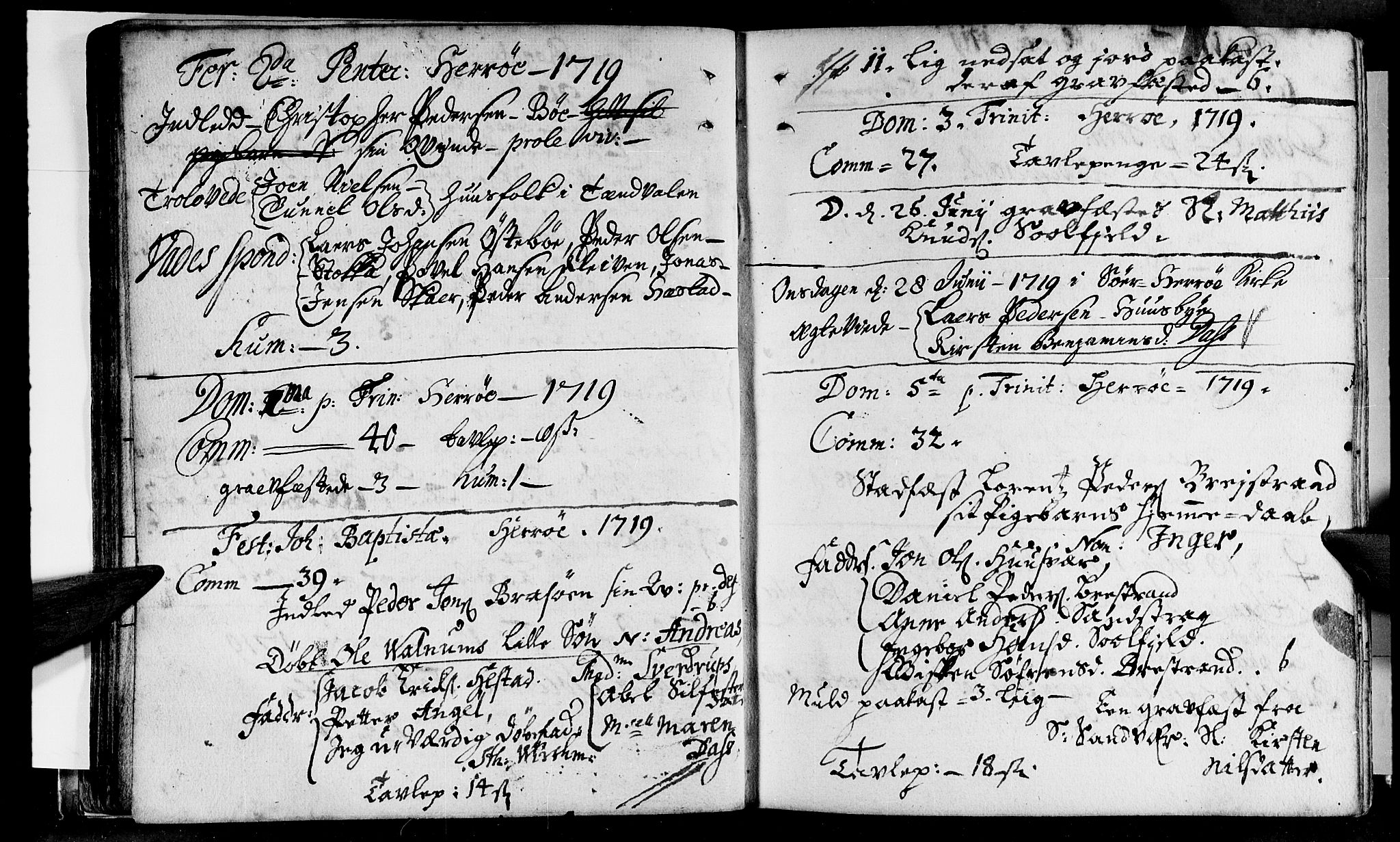 Ministerialprotokoller, klokkerbøker og fødselsregistre - Nordland, AV/SAT-A-1459/834/L0503: Parish register (official) no. 834A01, 1714-1737