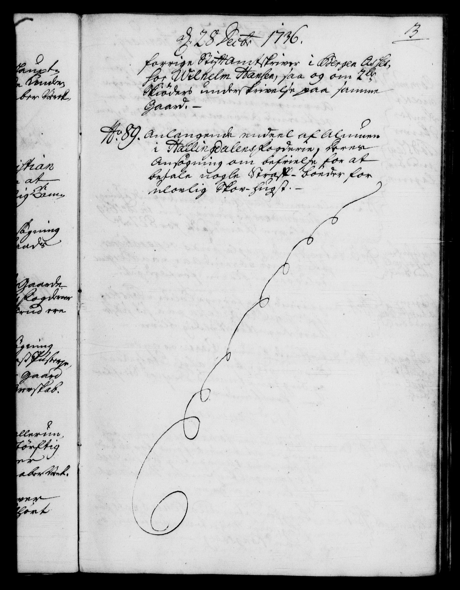 Rentekammeret, Kammerkanselliet, RA/EA-3111/G/Gf/Gfb/L0004: Register til norske relasjons- og resolusjonsprotokoller (merket RK 52.99), 1736-1743, p. 3