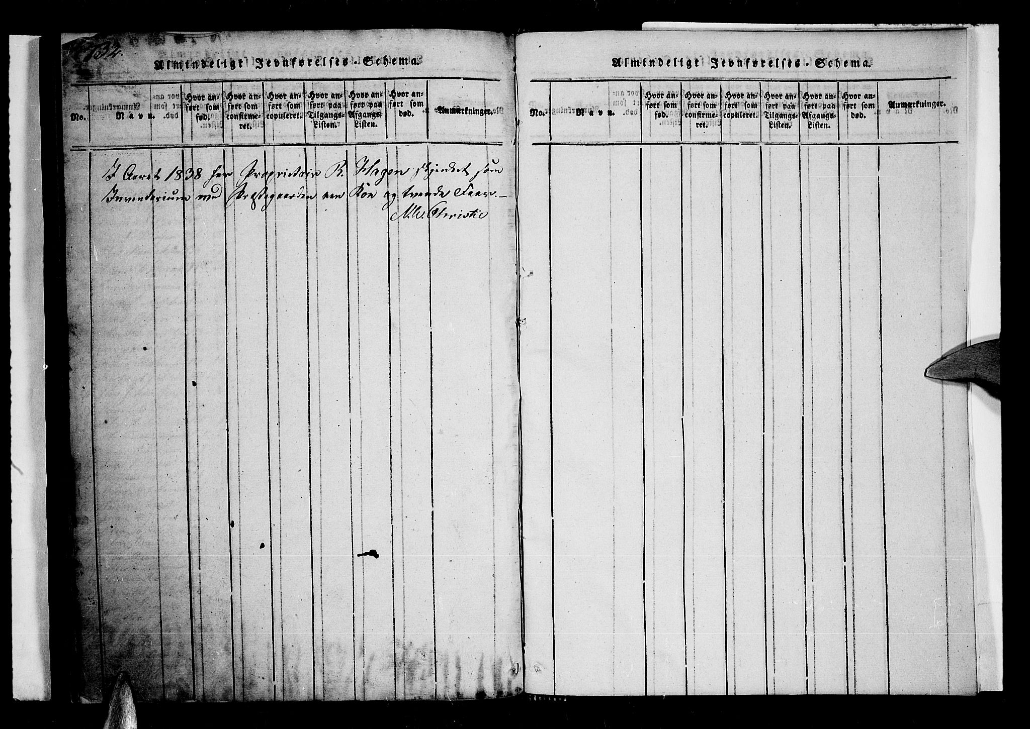 Lyngen sokneprestembete, AV/SATØ-S-1289/H/He/Hea/L0003kirke: Parish register (official) no. 3, 1822-1838, p. 732