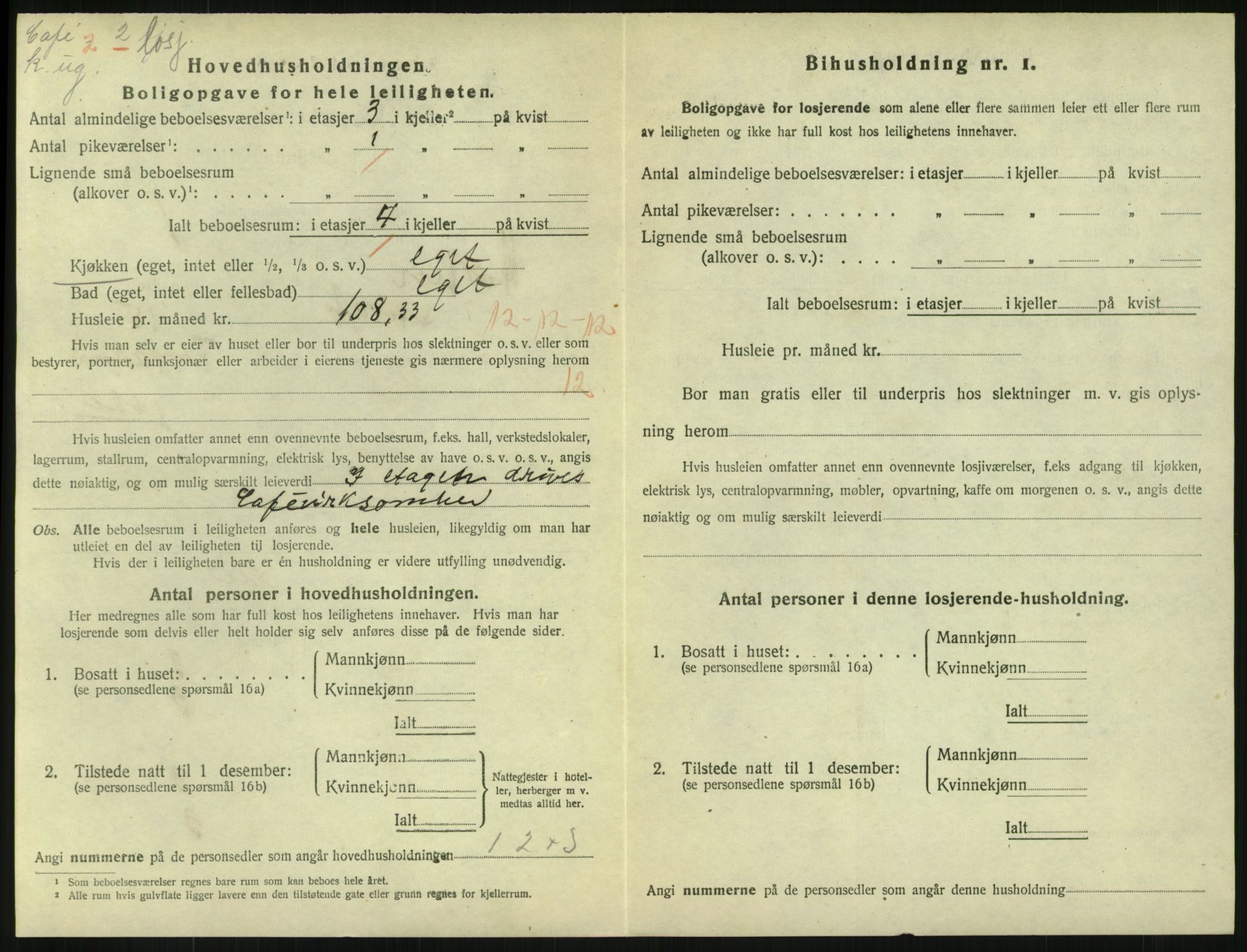 SAKO, 1920 census for Horten, 1920, p. 4926