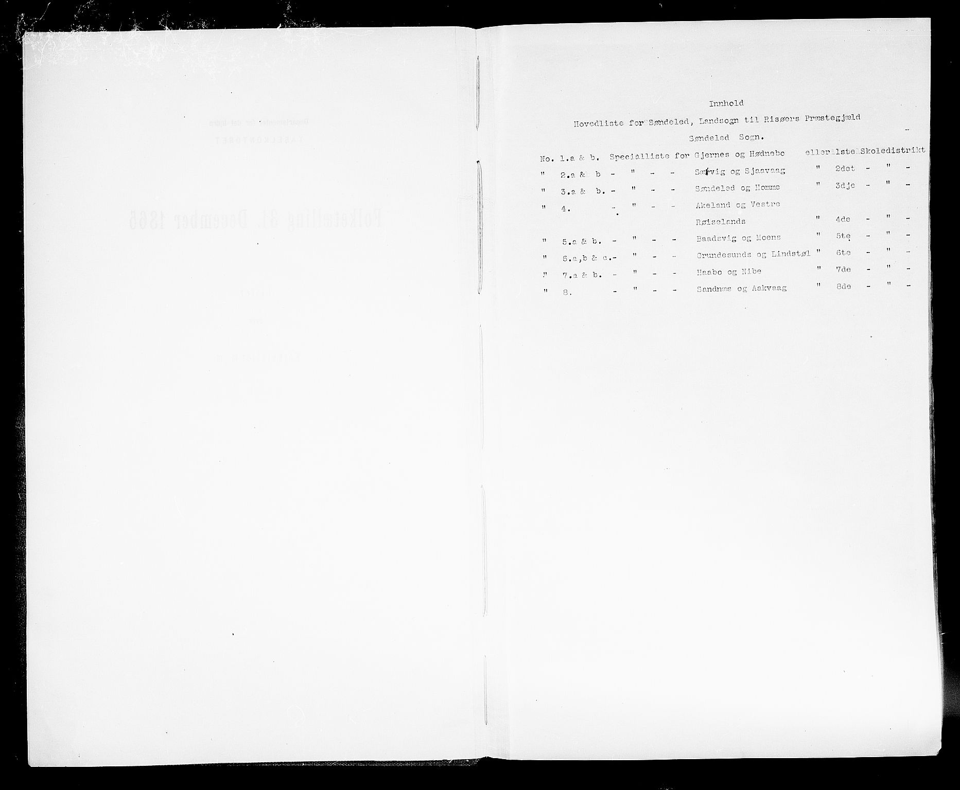 RA, 1865 census for Risør/Søndeled, 1865, p. 4