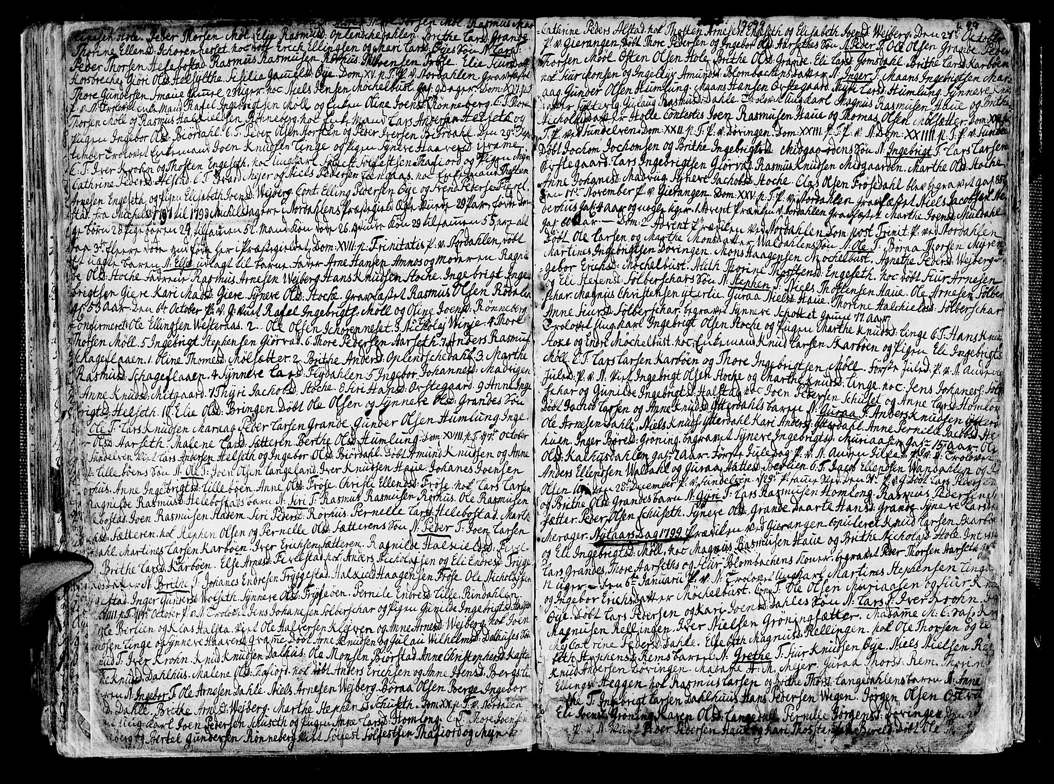 Ministerialprotokoller, klokkerbøker og fødselsregistre - Møre og Romsdal, SAT/A-1454/519/L0245: Parish register (official) no. 519A04, 1774-1816, p. 99
