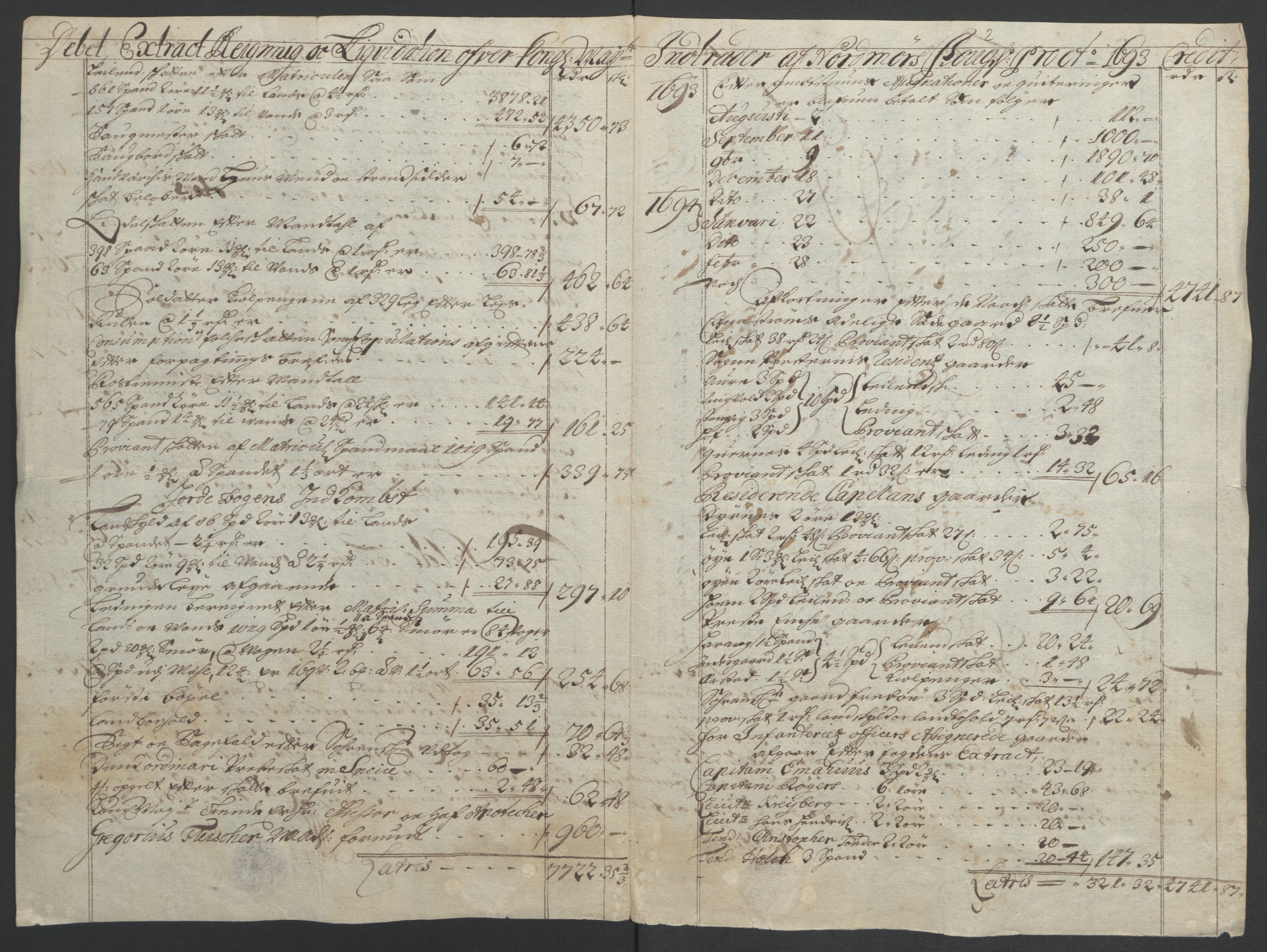 Rentekammeret inntil 1814, Reviderte regnskaper, Fogderegnskap, RA/EA-4092/R56/L3735: Fogderegnskap Nordmøre, 1692-1693, p. 239