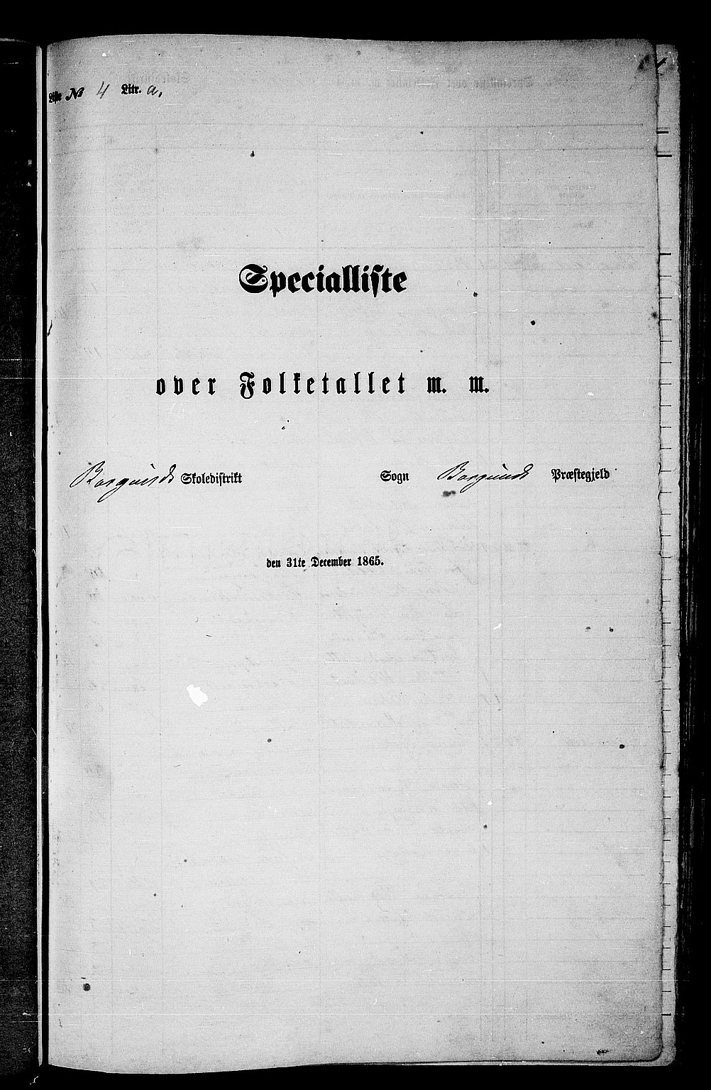 RA, 1865 census for Borgund, 1865, p. 59