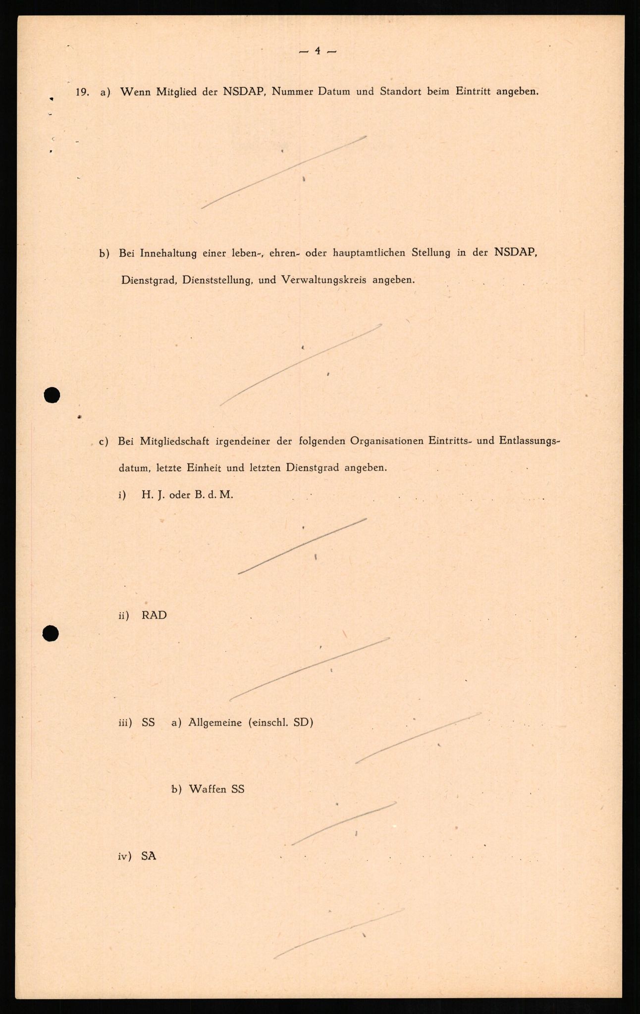 Forsvaret, Forsvarets overkommando II, AV/RA-RAFA-3915/D/Db/L0016: CI Questionaires. Tyske okkupasjonsstyrker i Norge. Tyskere., 1945-1946, p. 407