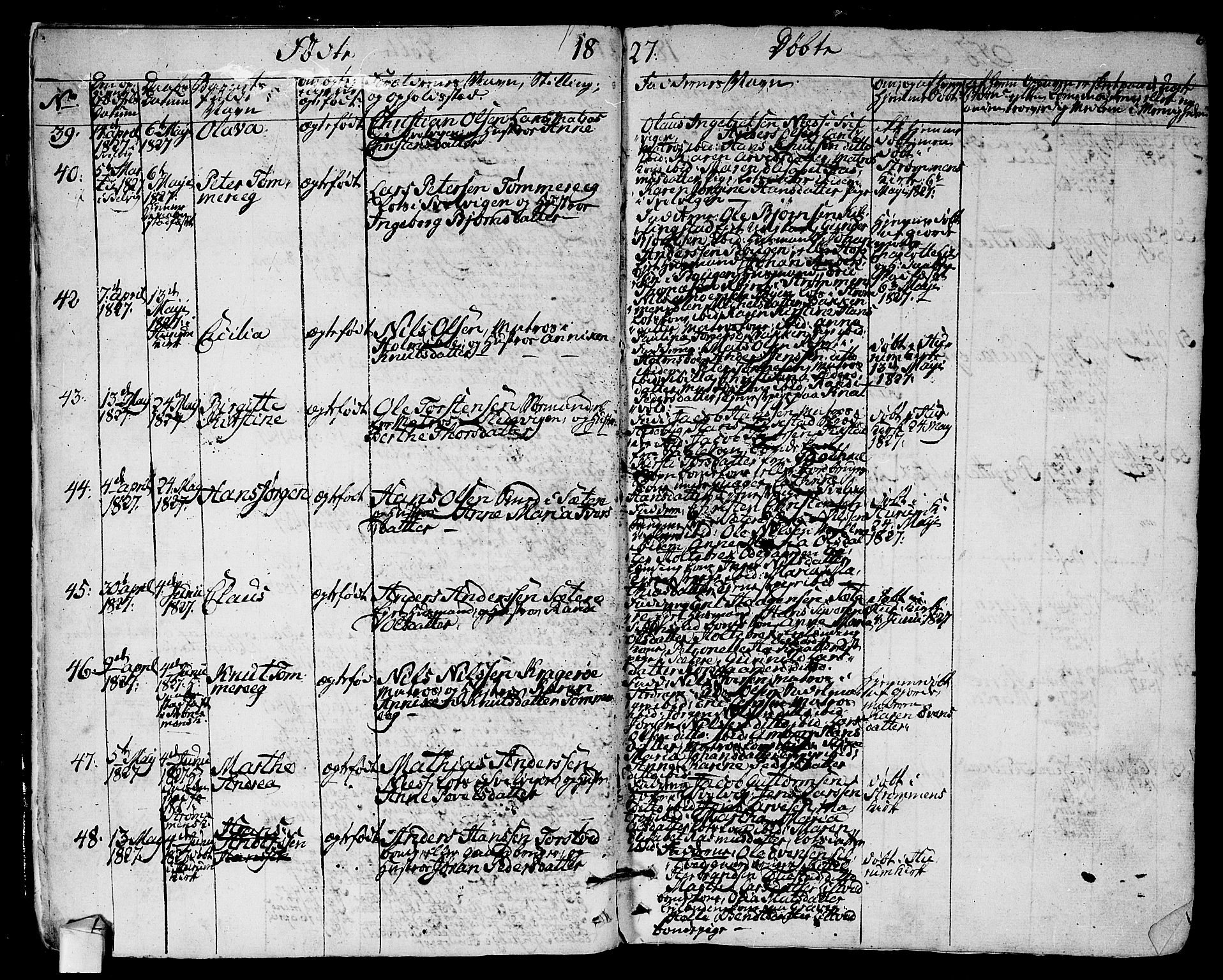 Hurum kirkebøker, AV/SAKO-A-229/F/Fa/L0010: Parish register (official) no. 10, 1827-1846, p. 6