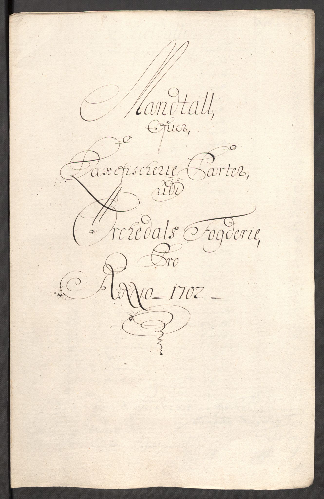 Rentekammeret inntil 1814, Reviderte regnskaper, Fogderegnskap, RA/EA-4092/R60/L3952: Fogderegnskap Orkdal og Gauldal, 1702, p. 83