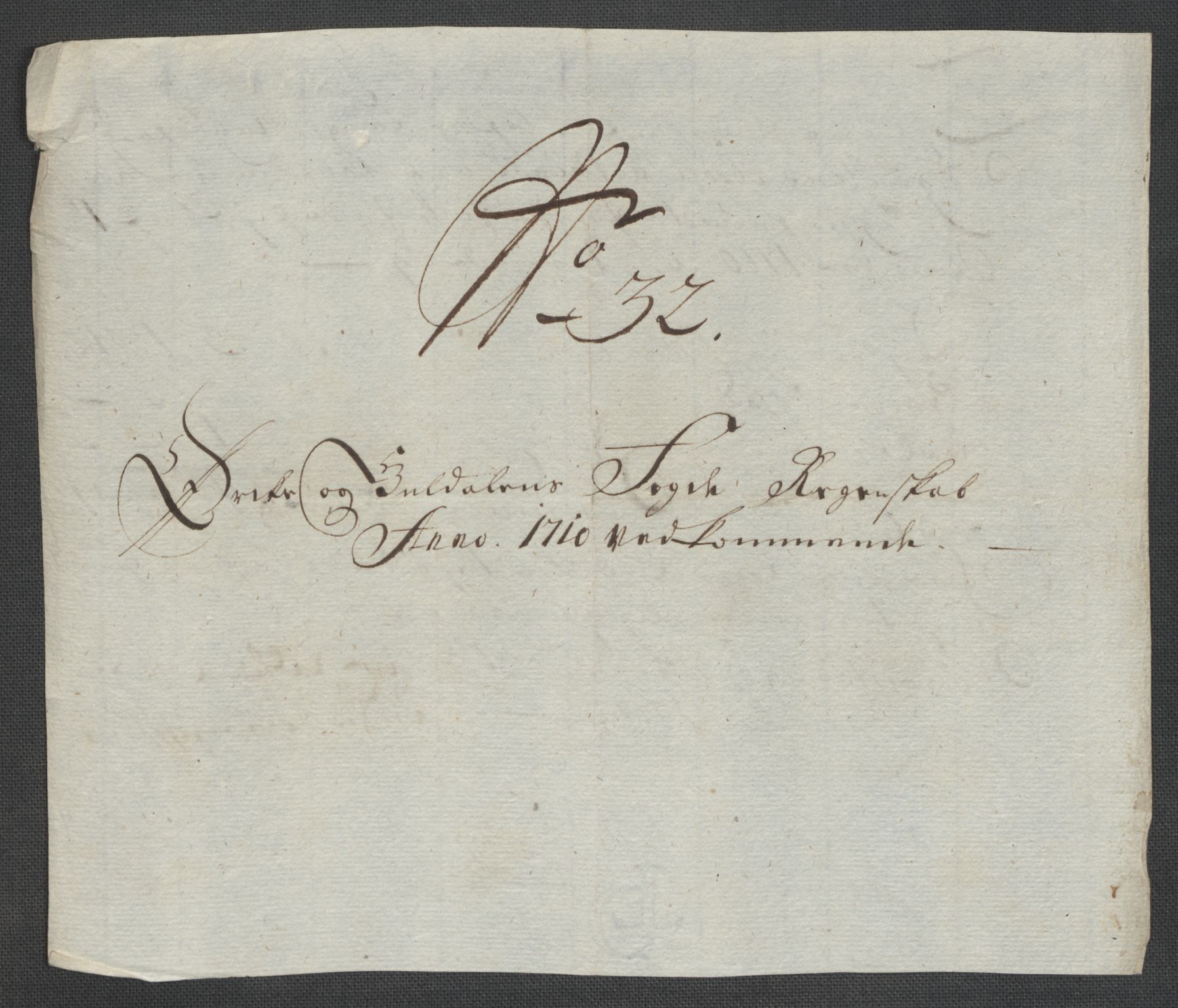 Rentekammeret inntil 1814, Reviderte regnskaper, Fogderegnskap, RA/EA-4092/R60/L3960: Fogderegnskap Orkdal og Gauldal, 1710, p. 335