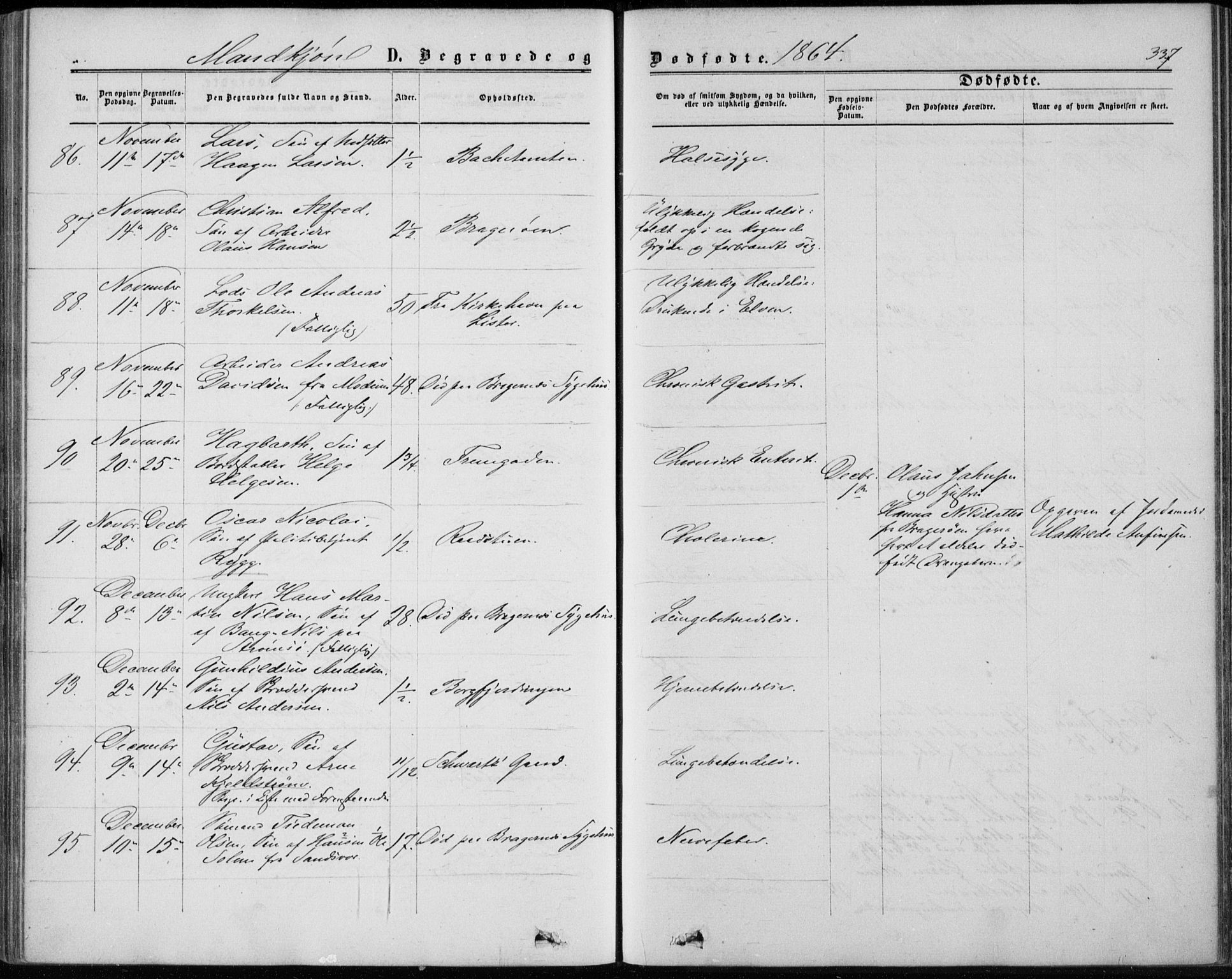 Bragernes kirkebøker, AV/SAKO-A-6/F/Fb/L0003: Parish register (official) no. II 3, 1860-1868, p. 337