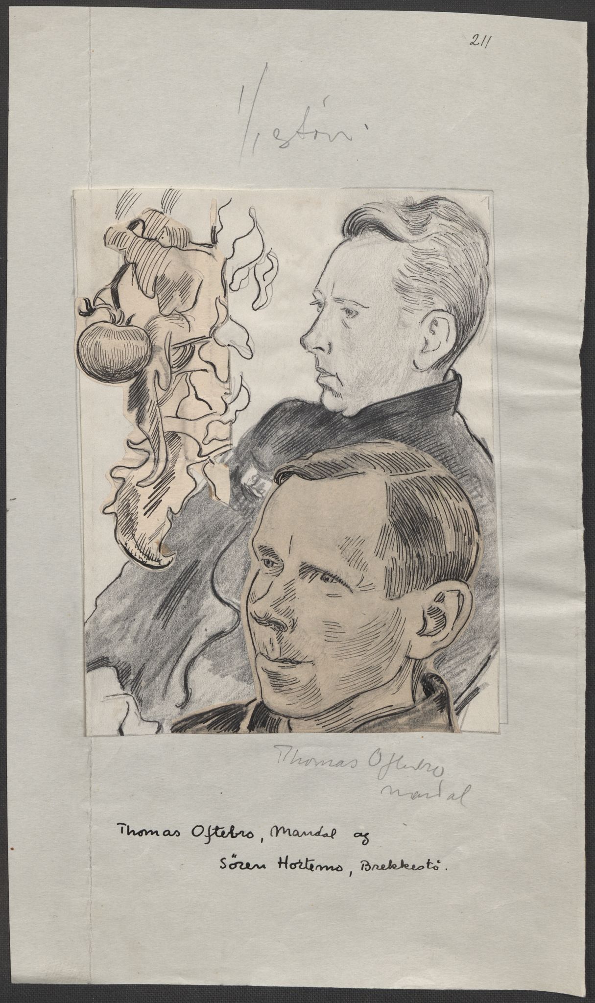 Grøgaard, Joachim, AV/RA-PA-1773/F/L0002: Tegninger og tekster, 1942-1945, p. 77