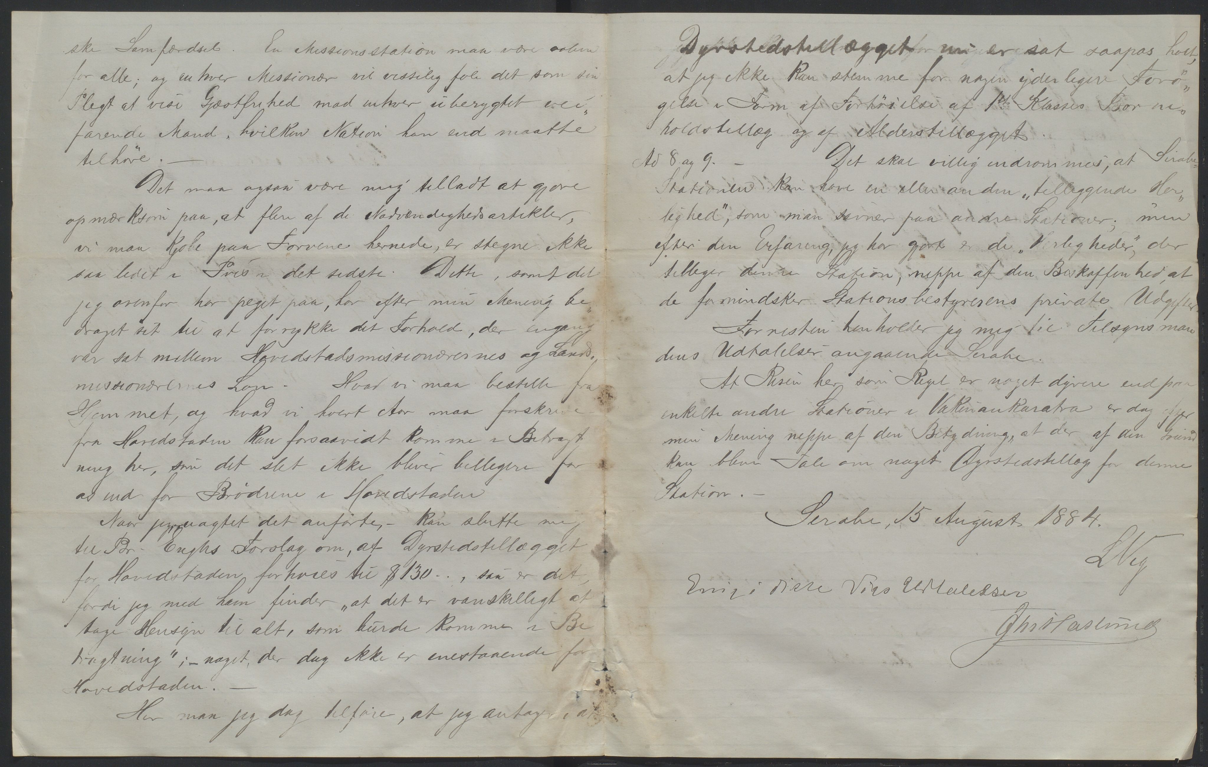 Det Norske Misjonsselskap - hovedadministrasjonen, VID/MA-A-1045/D/Da/Daa/L0036/0006: Konferansereferat og årsberetninger / Konferansereferat fra Madagaskar Innland., 1884