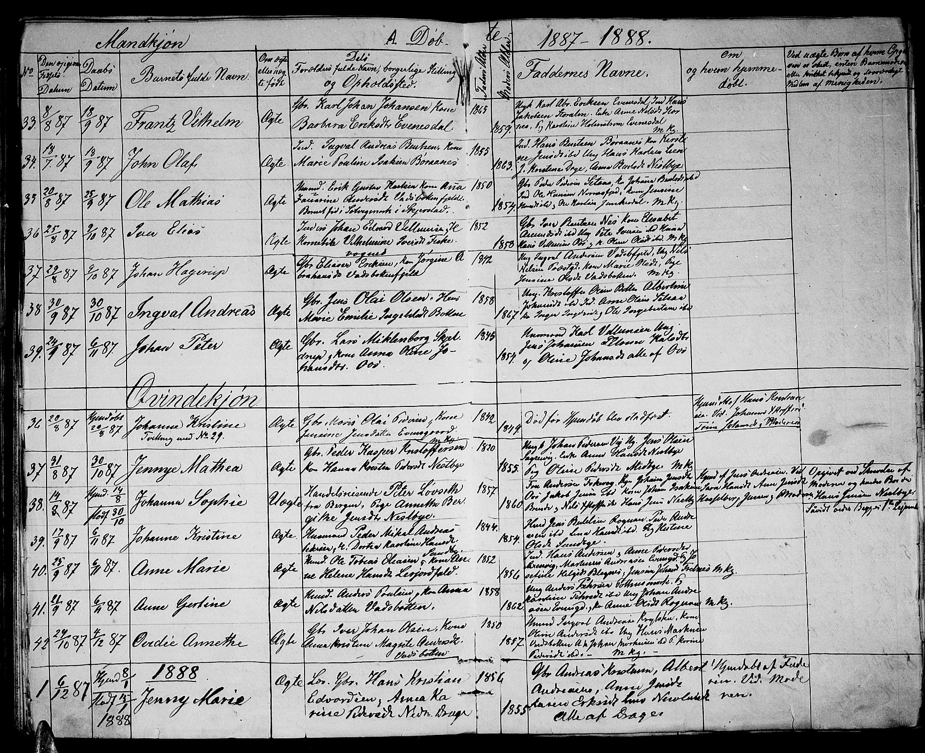 Ministerialprotokoller, klokkerbøker og fødselsregistre - Nordland, SAT/A-1459/847/L0679: Parish register (copy) no. 847C07, 1870-1888, p. 88h