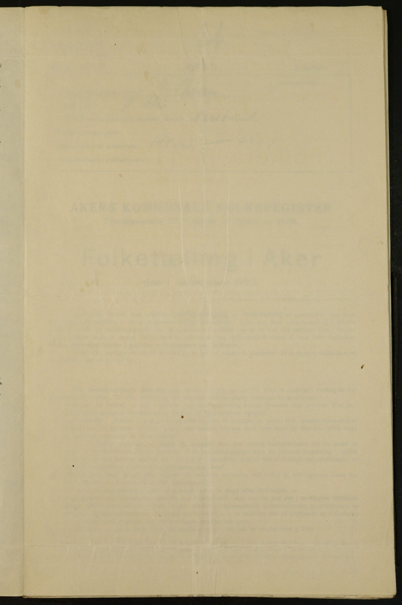 , Municipal Census 1923 for Aker, 1923, p. 30673