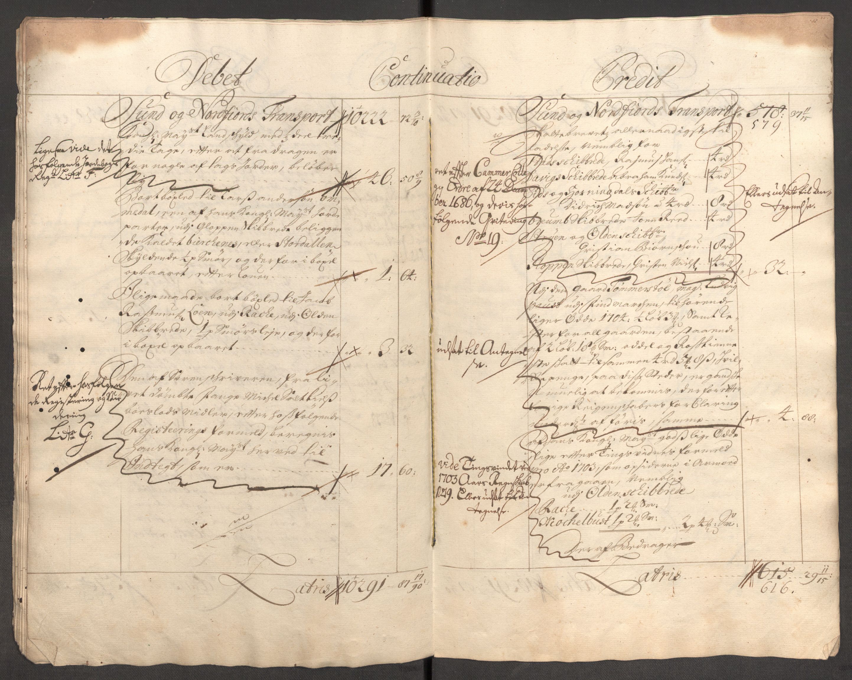 Rentekammeret inntil 1814, Reviderte regnskaper, Fogderegnskap, AV/RA-EA-4092/R53/L3428: Fogderegnskap Sunn- og Nordfjord, 1704, p. 12