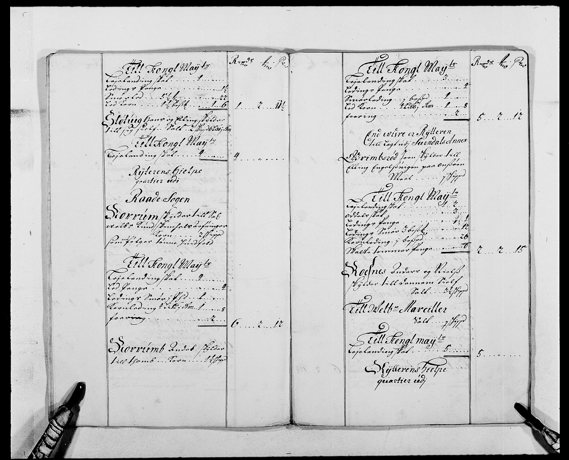 Rentekammeret inntil 1814, Reviderte regnskaper, Fogderegnskap, AV/RA-EA-4092/R02/L0107: Fogderegnskap Moss og Verne kloster, 1685-1691, p. 141