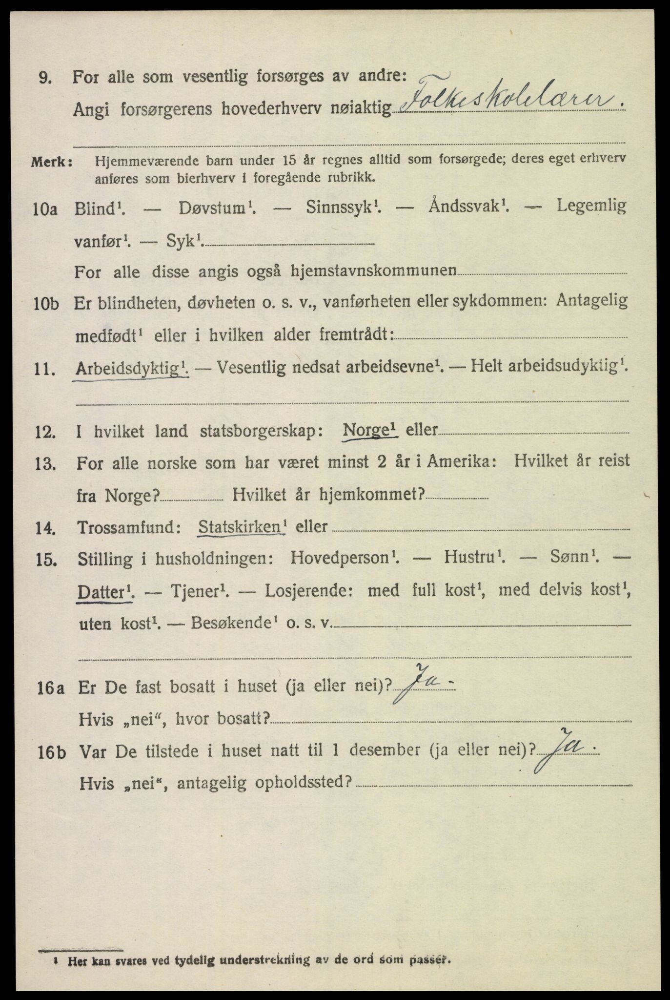 SAH, 1920 census for Ringsaker, 1920, p. 21565