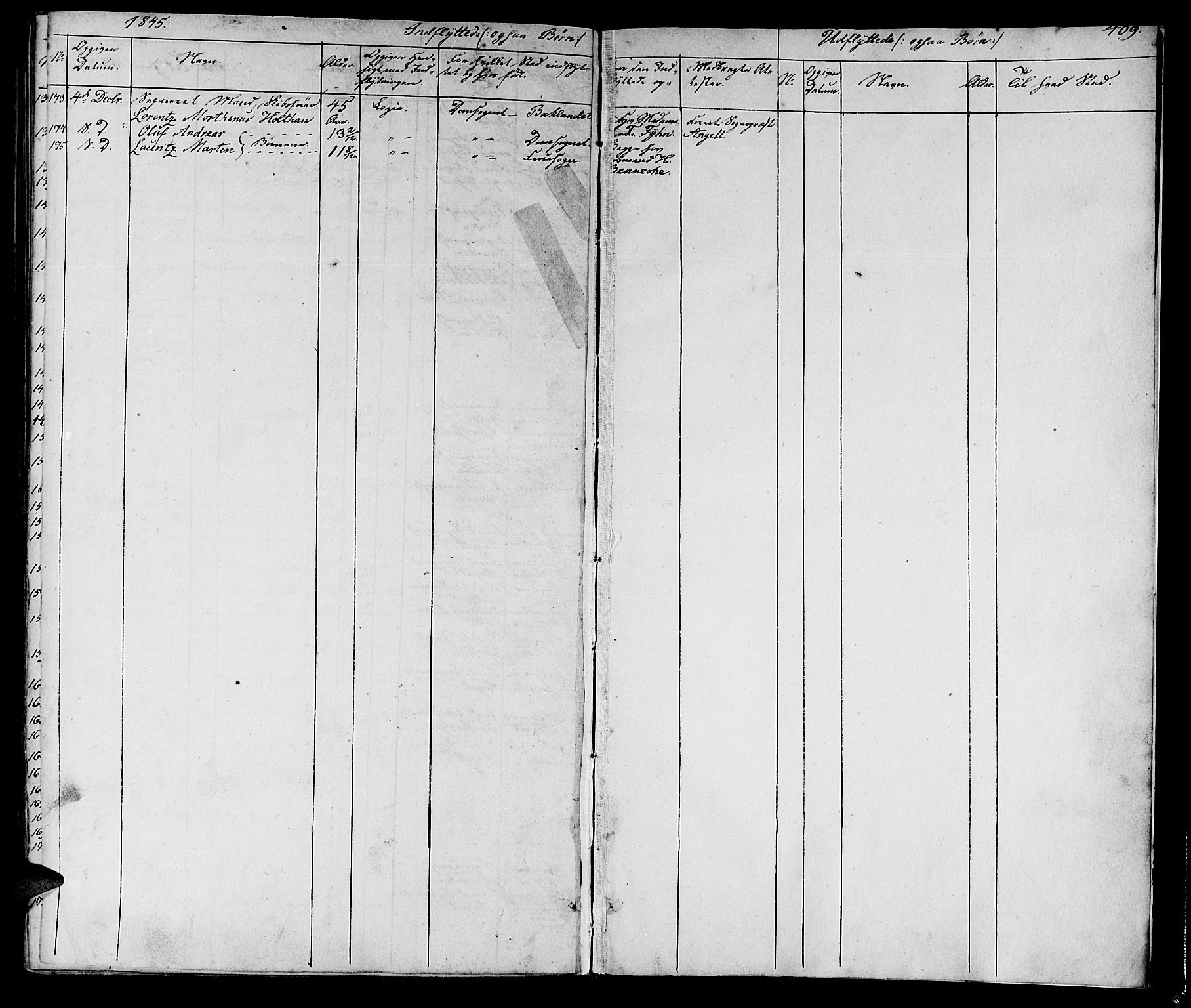 Ministerialprotokoller, klokkerbøker og fødselsregistre - Sør-Trøndelag, AV/SAT-A-1456/602/L0136: Parish register (copy) no. 602C04, 1833-1845, p. 409