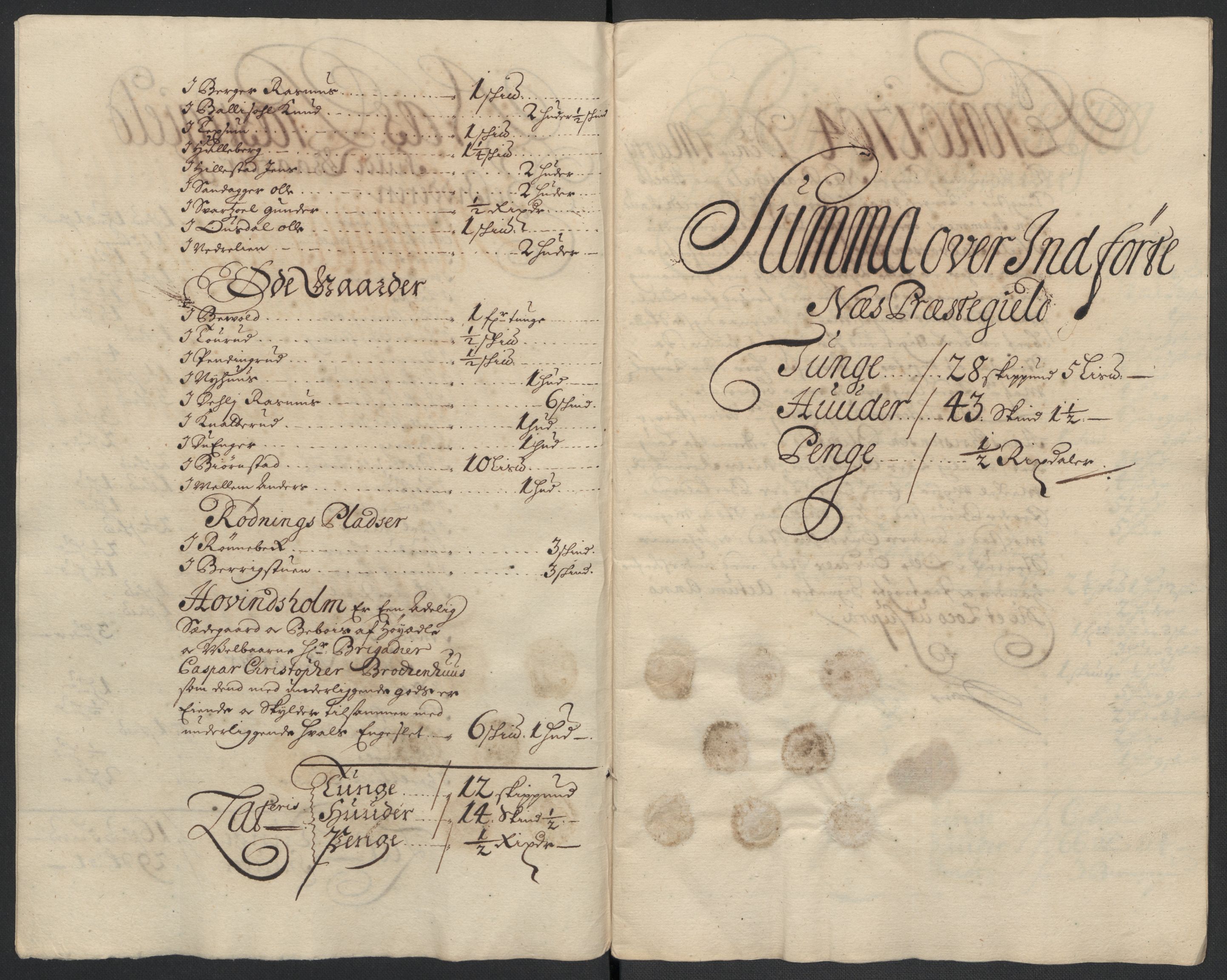 Rentekammeret inntil 1814, Reviderte regnskaper, Fogderegnskap, RA/EA-4092/R16/L1041: Fogderegnskap Hedmark, 1703-1704, p. 349