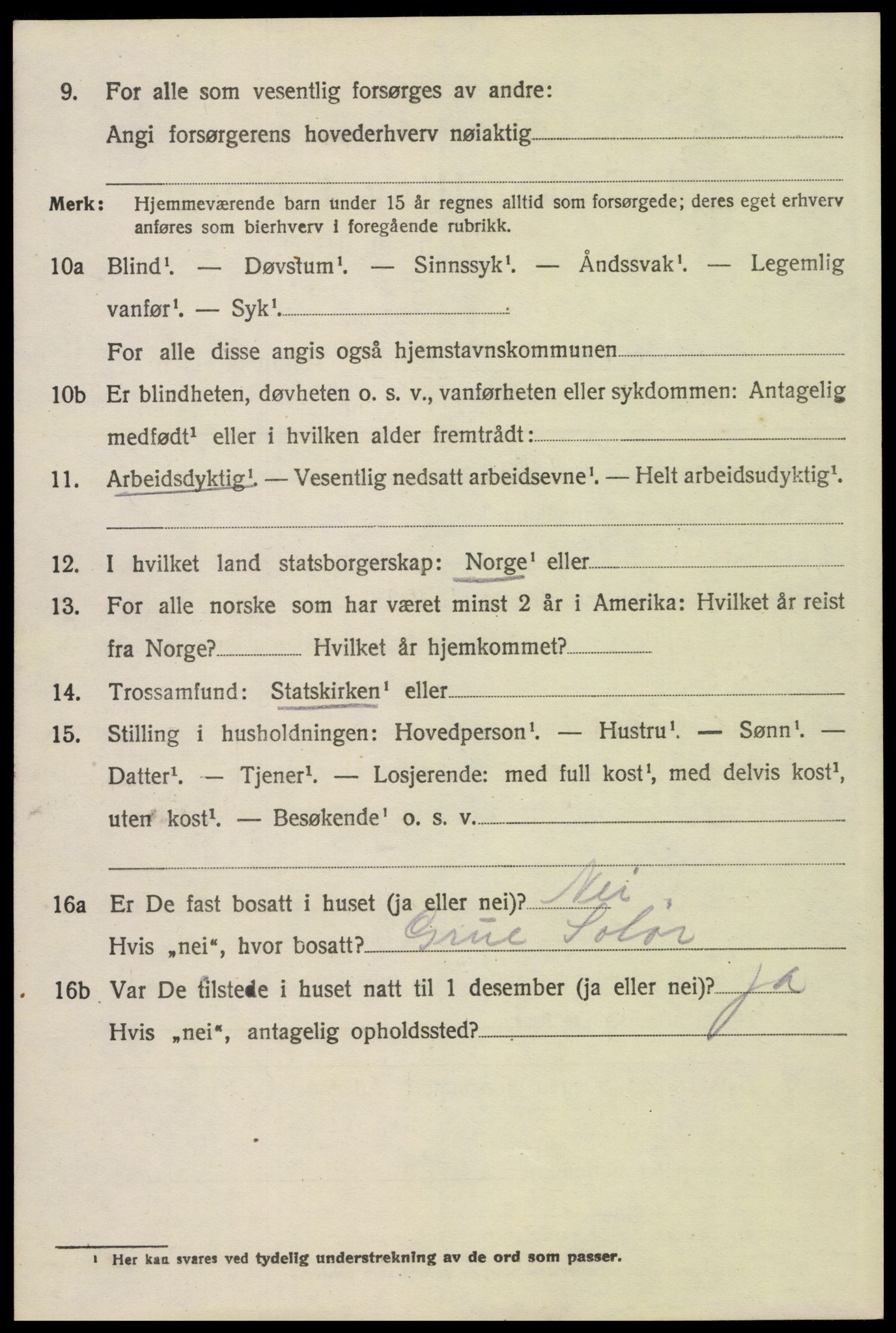 SAH, 1920 census for Åmot, 1920, p. 5840