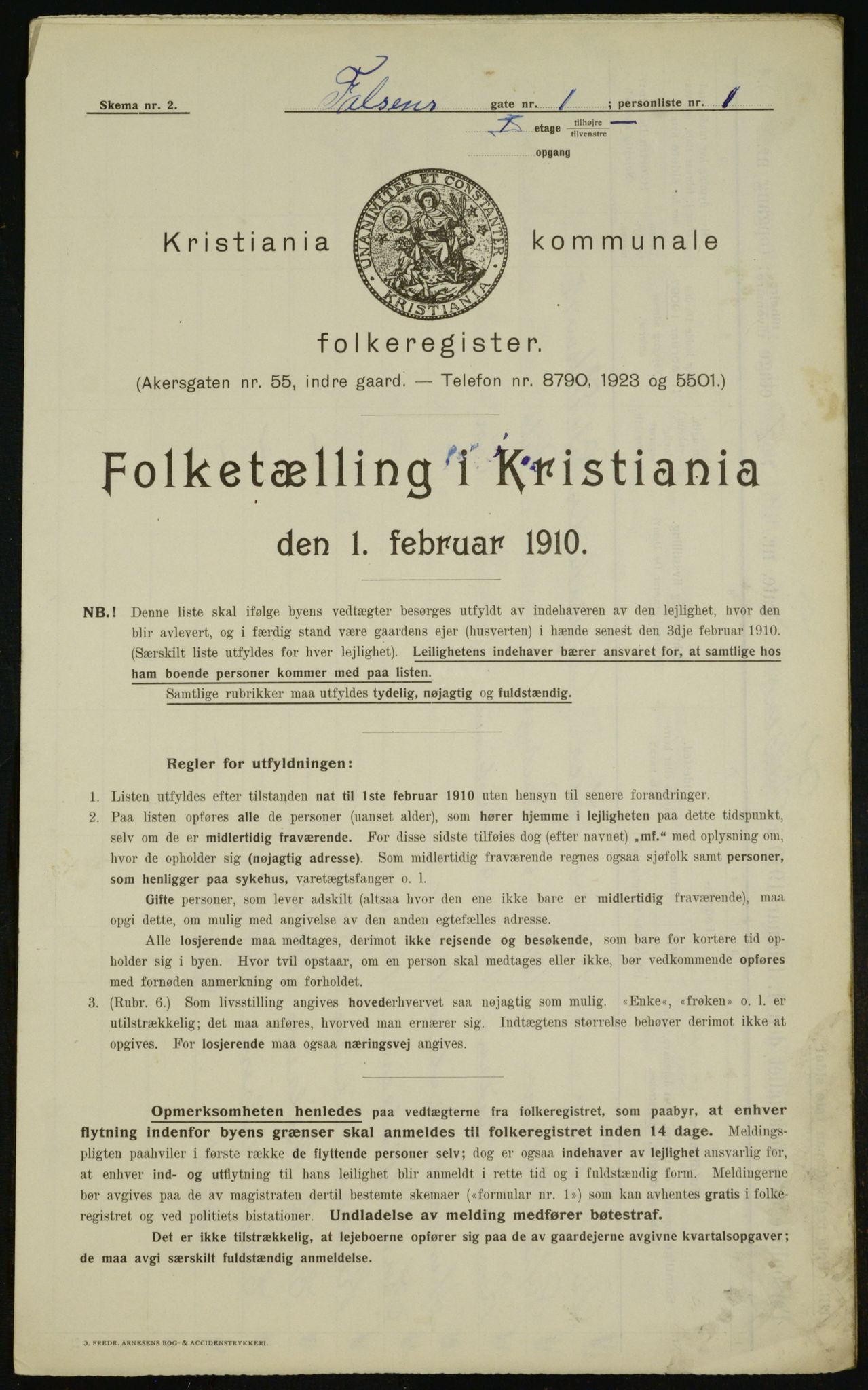 OBA, Municipal Census 1910 for Kristiania, 1910, p. 21862