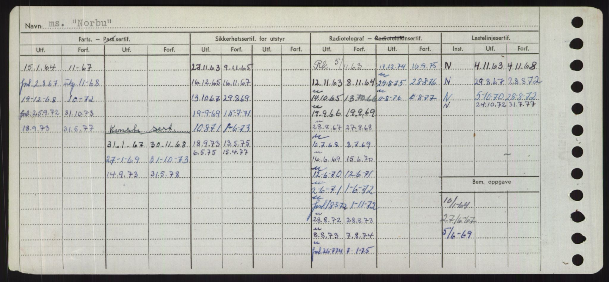 Sjøfartsdirektoratet med forløpere, Skipsmålingen, AV/RA-S-1627/H/Hd/L0026: Fartøy, N-Norhol, p. 402